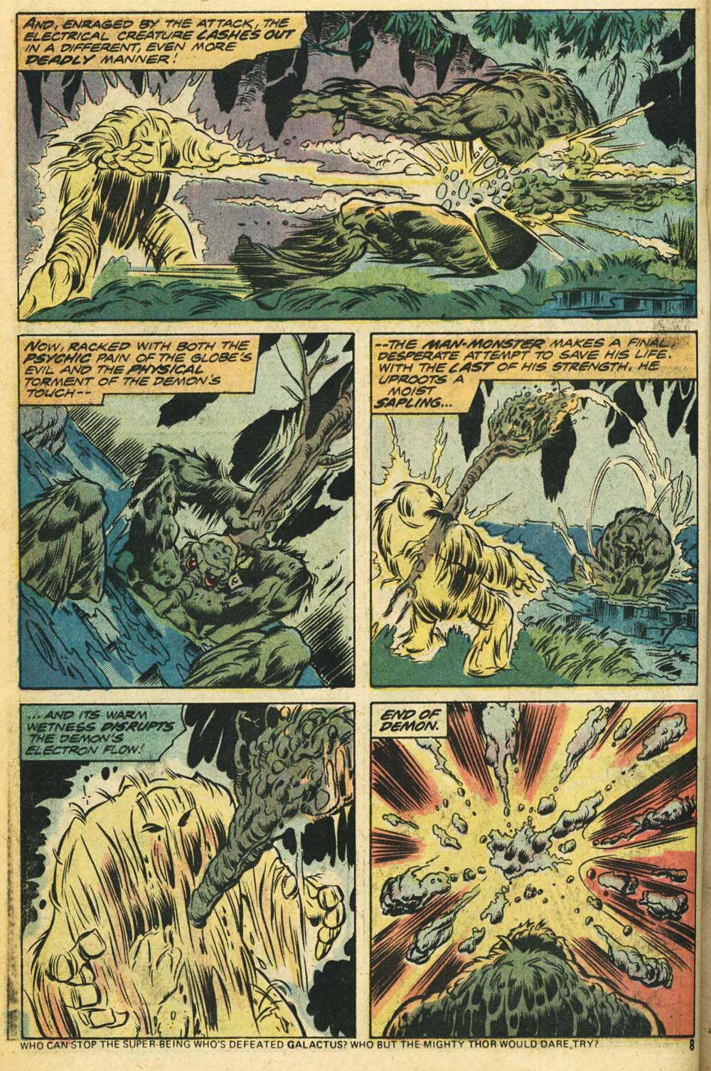 Read online Giant-Size Man-Thing comic -  Issue #1 - 7