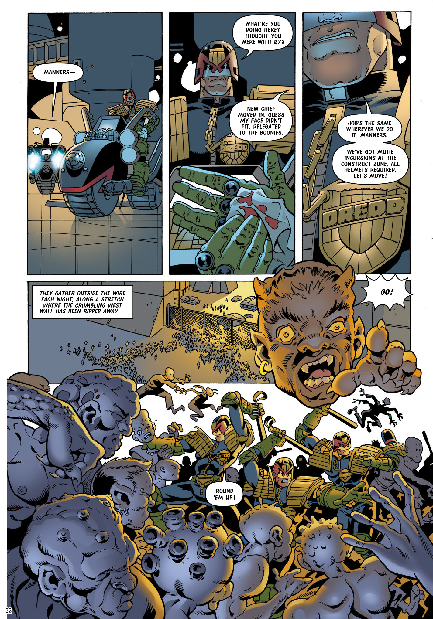 Read online Judge Dredd: The Complete Case Files comic -  Issue # TPB 36 (Part 1) - 34