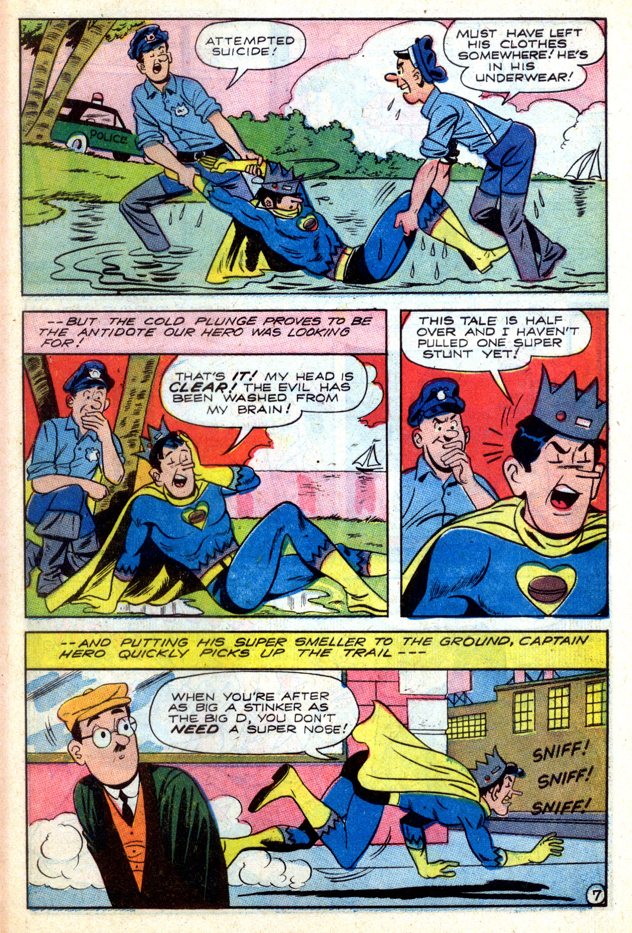 Read online Jughead As Captain Hero comic -  Issue #6 - 29