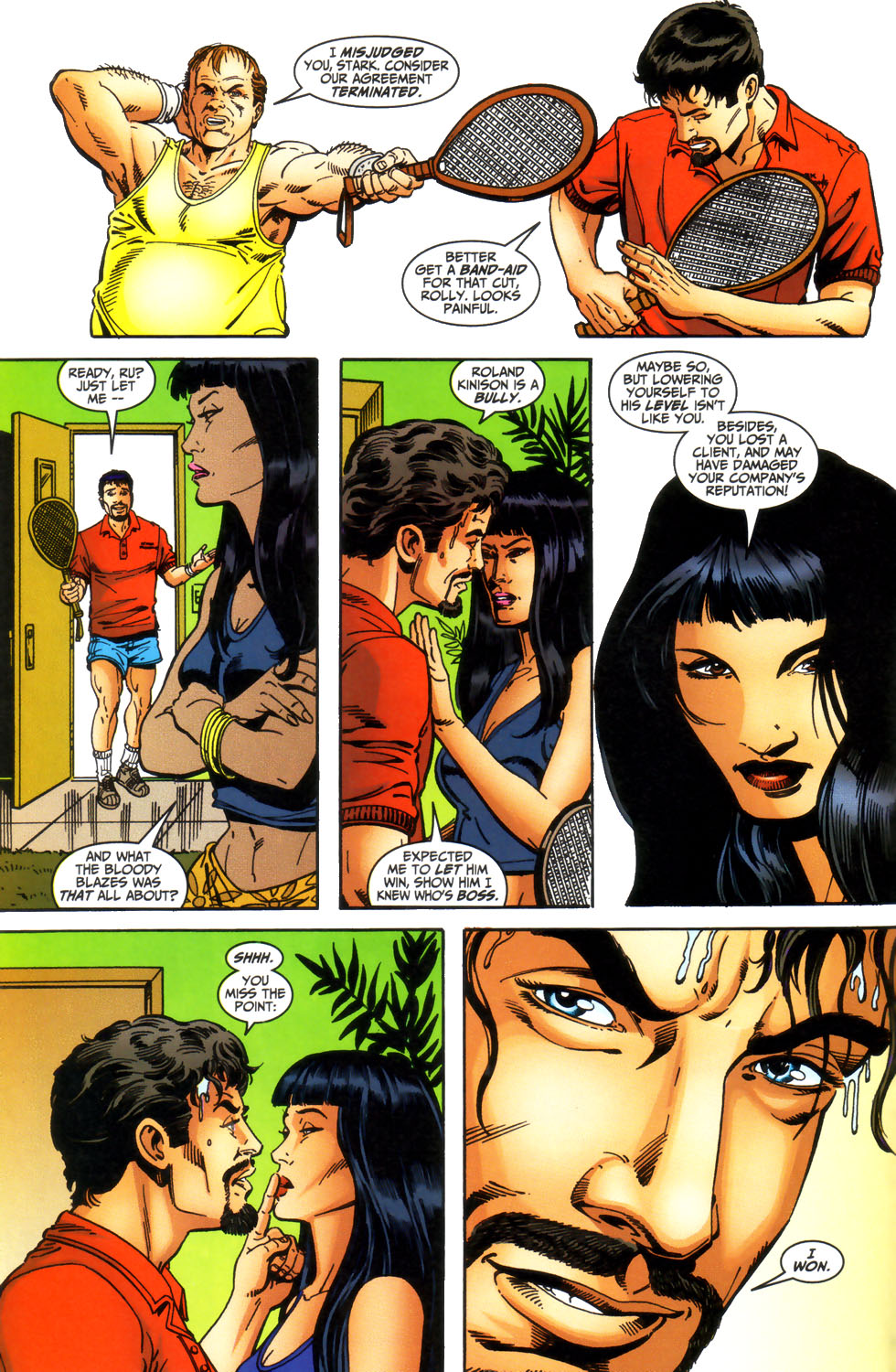 Read online Iron Man: Bad Blood comic -  Issue #2 - 8