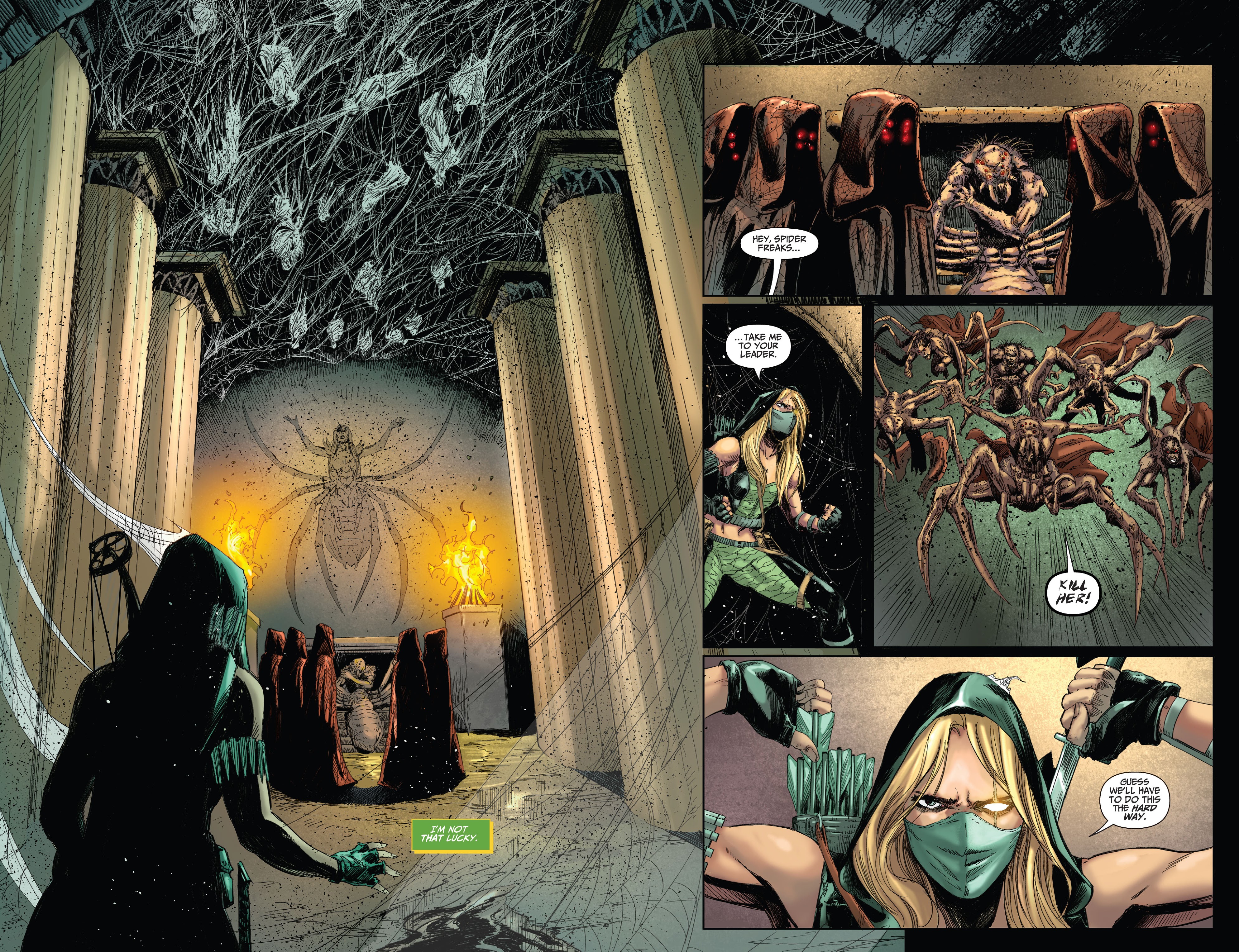 Read online Robyn Hood: Cult of the Spider comic -  Issue # Full - 18