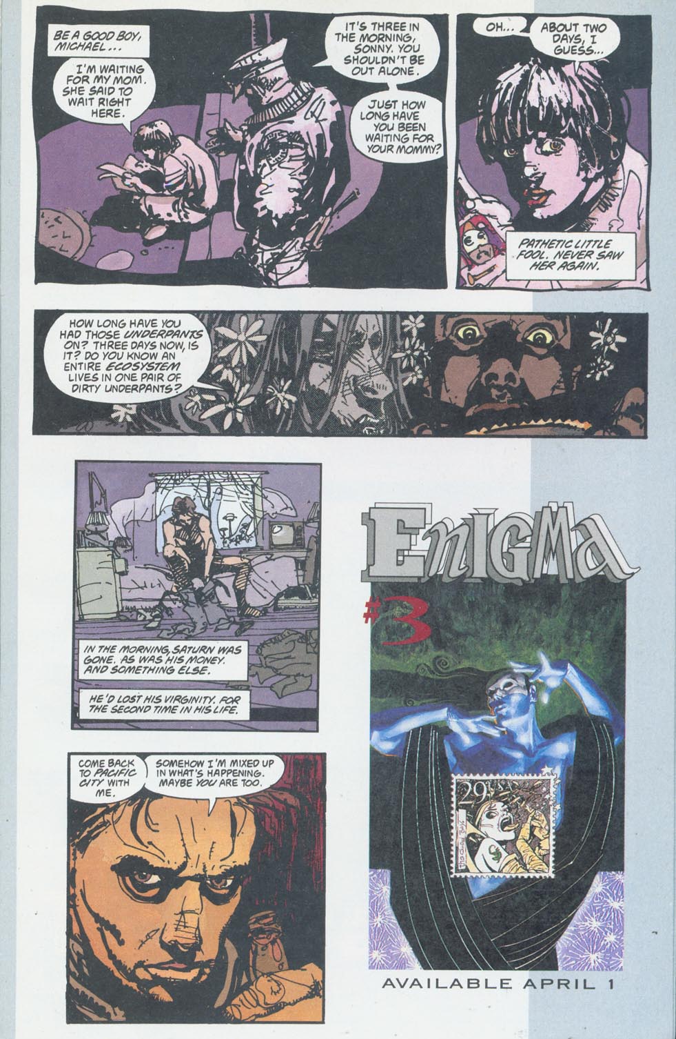 Read online Enigma comic -  Issue #2 - 28