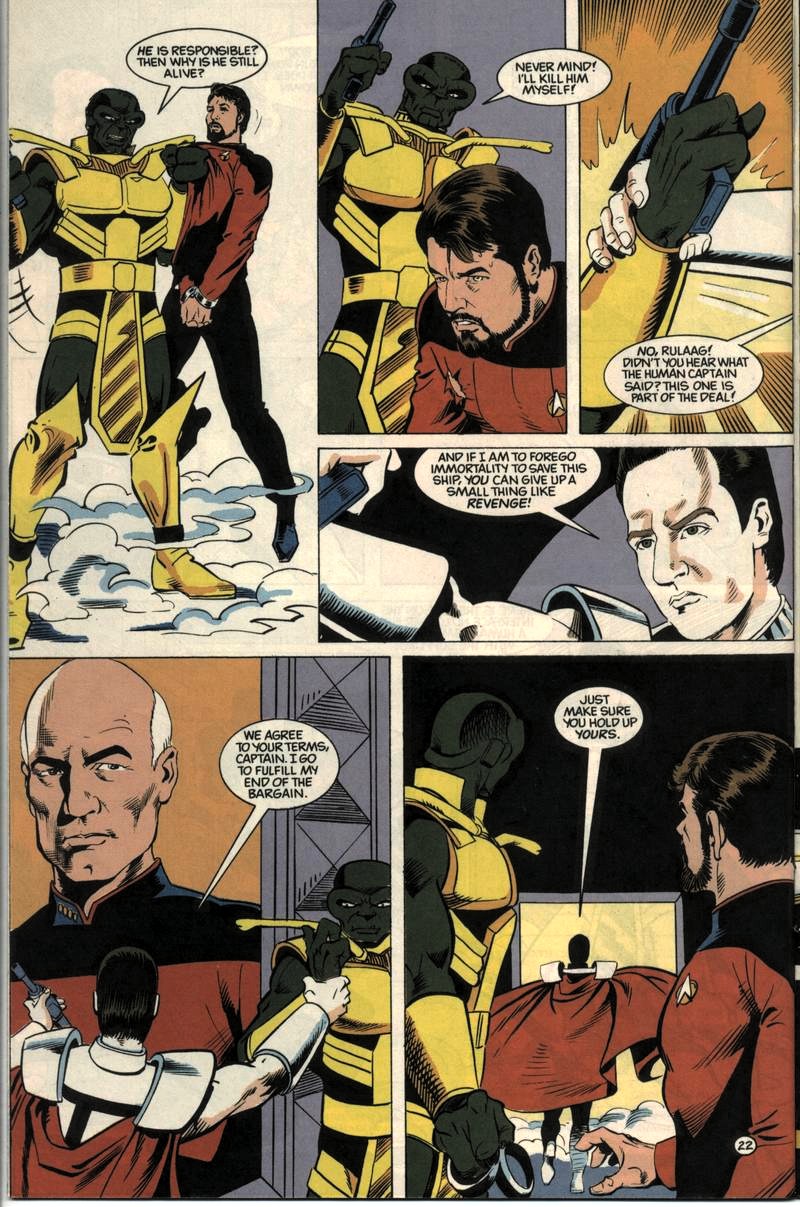 Read online Star Trek: The Next Generation (1989) comic -  Issue #8 - 23