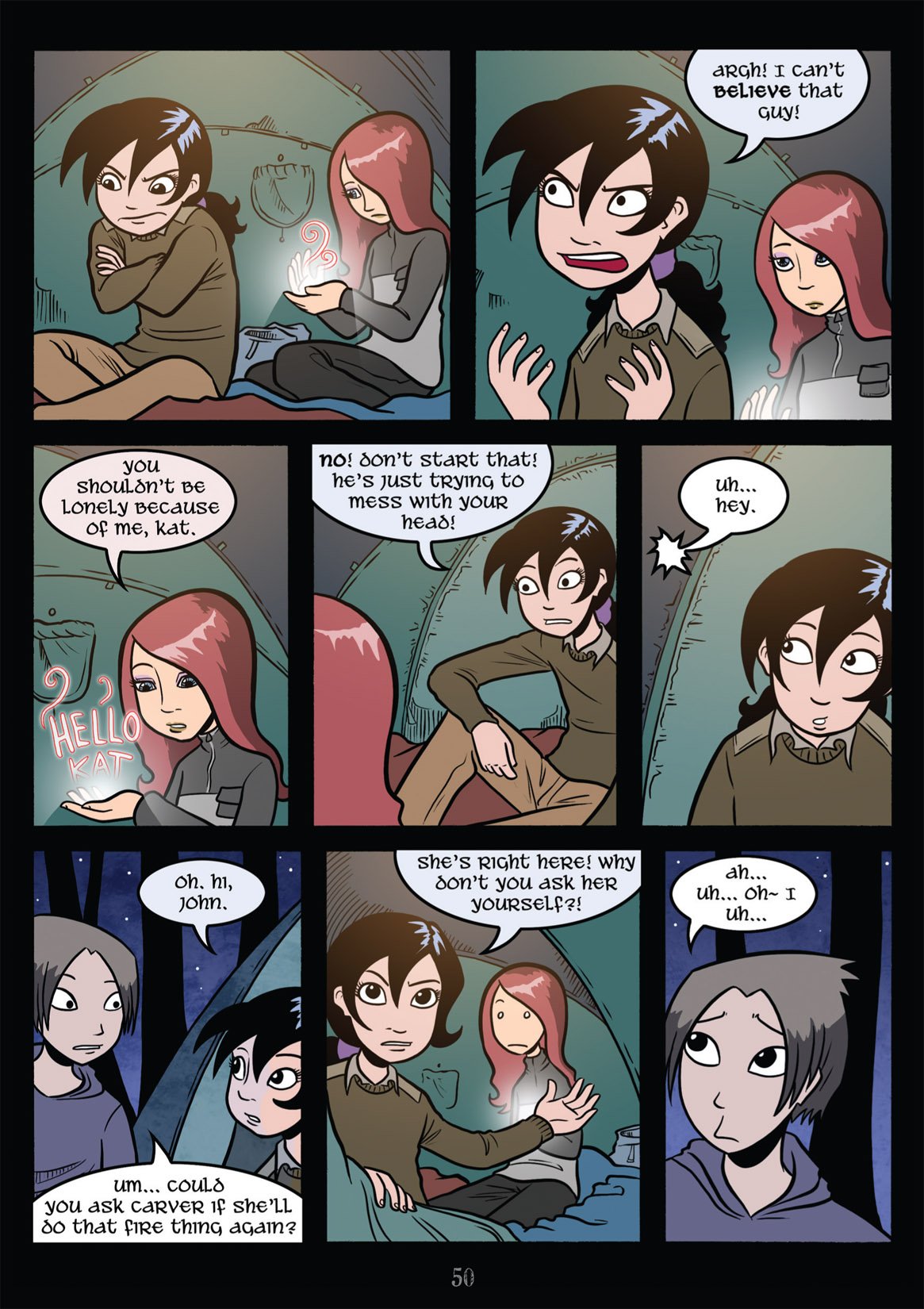 Read online Gunnerkrigg Court comic -  Issue # TPB 3 (Part 1) - 56