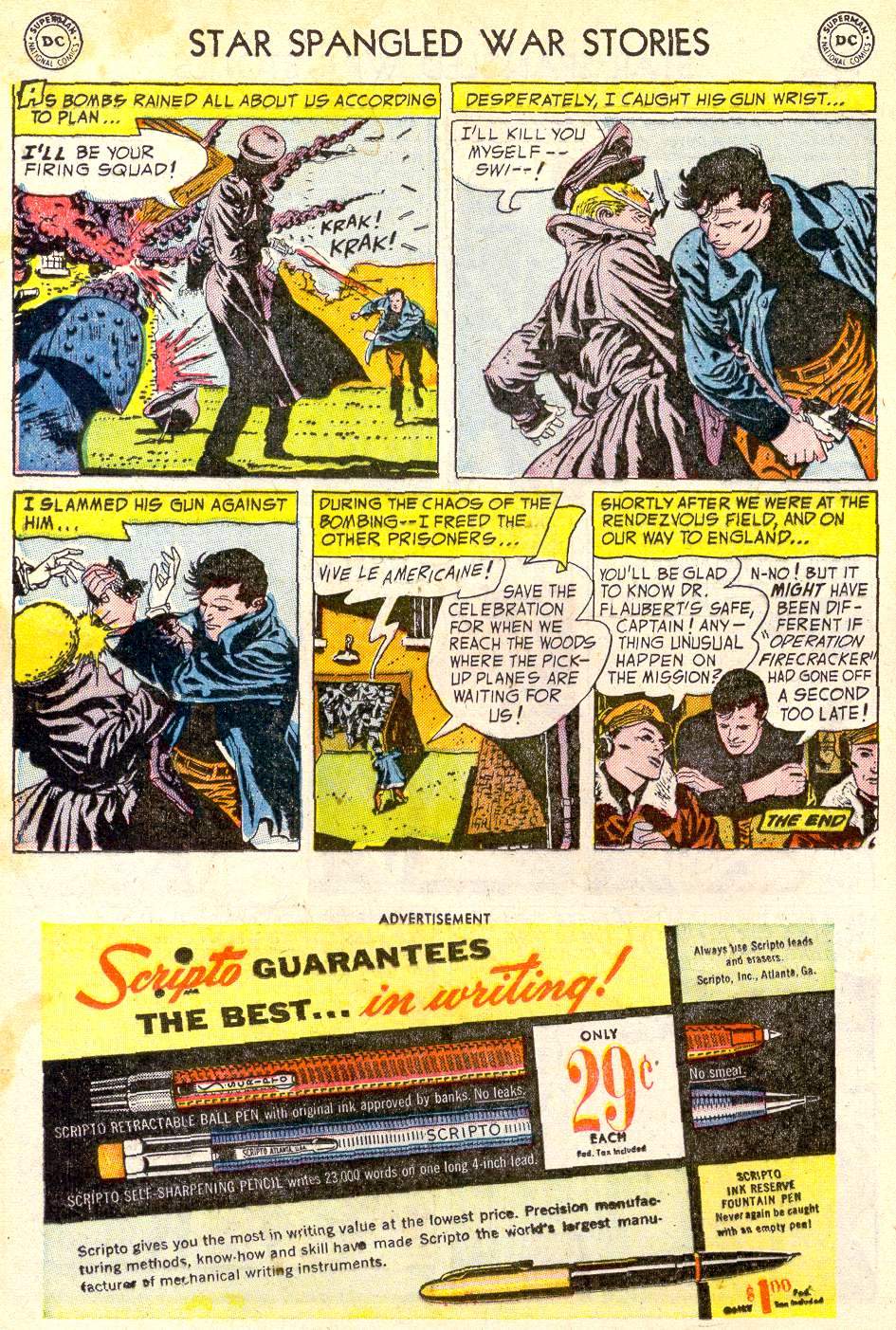 Read online Star Spangled War Stories (1952) comic -  Issue #14 - 16