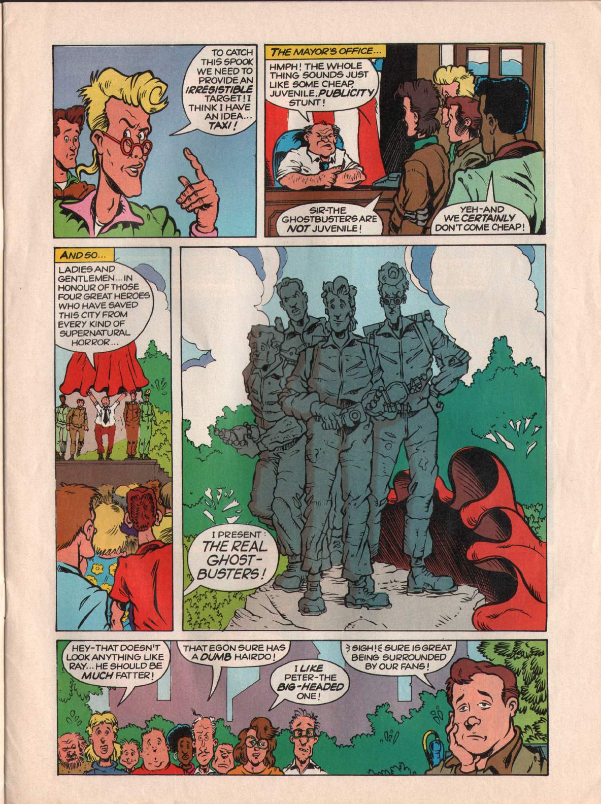 Read online The Real Ghostbusters comic -  Issue #170 - 21