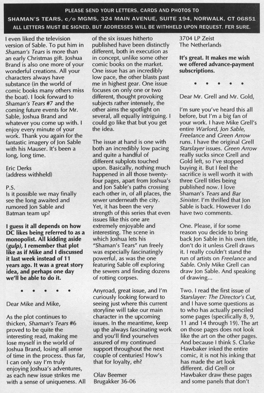 Read online Shaman's Tears comic -  Issue #8 - 27