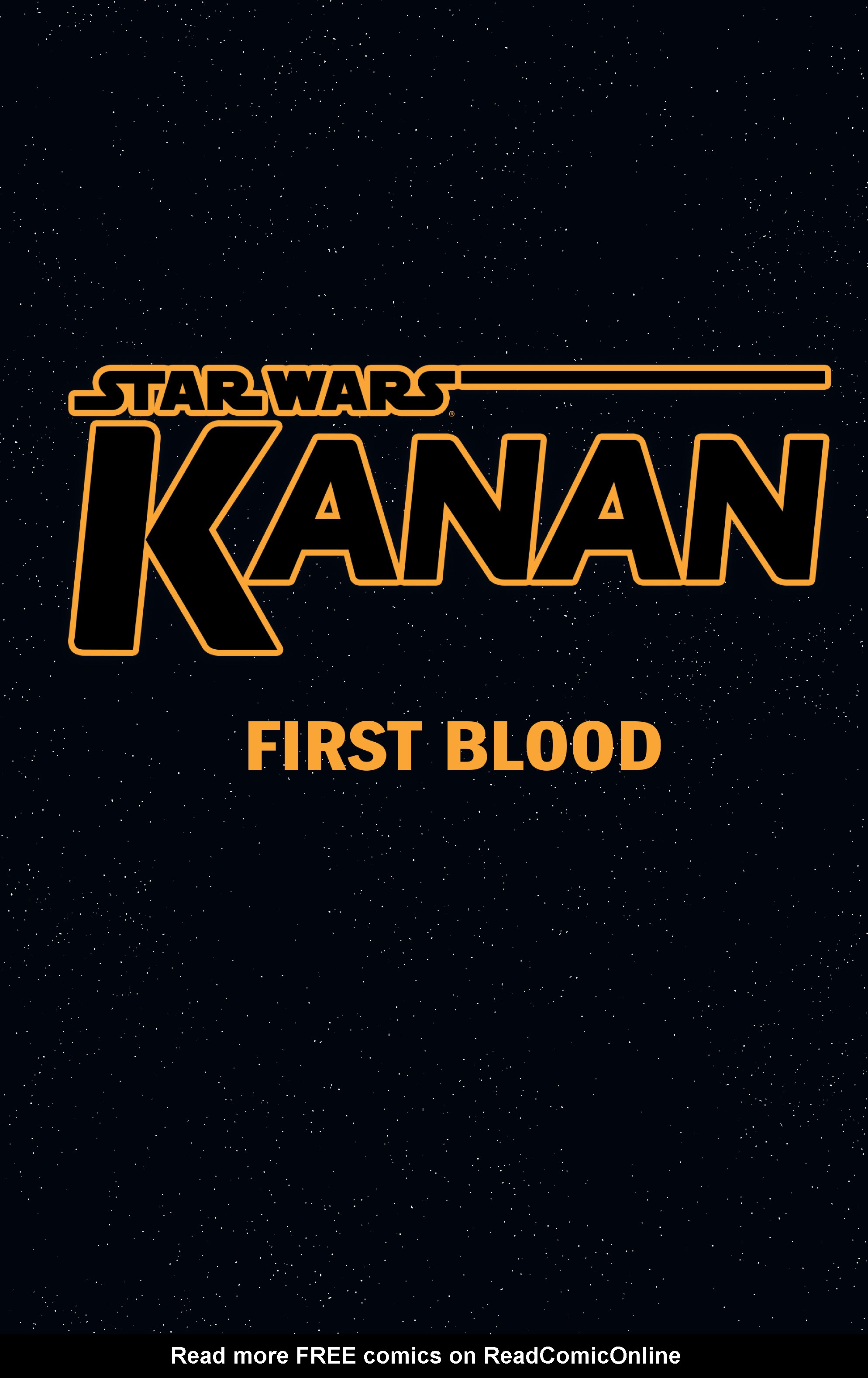 Read online Star Wars: Kanan: First Blood comic -  Issue # Full - 2