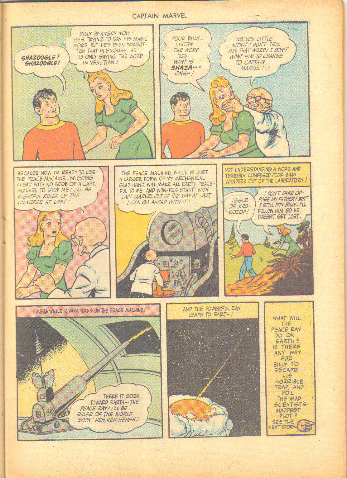 Read online Captain Marvel Adventures comic -  Issue #58 - 19