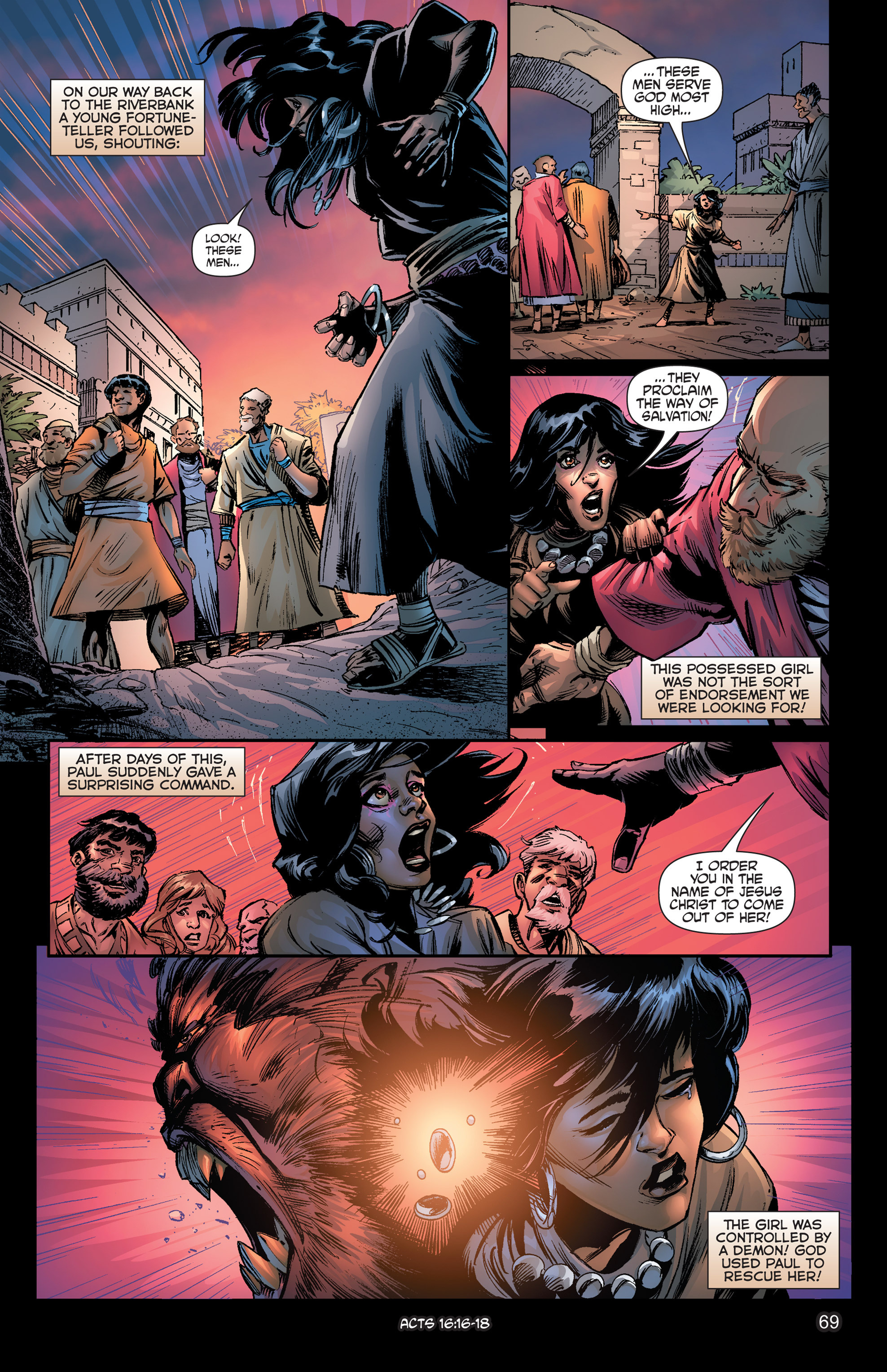 Read online The Kingstone Bible comic -  Issue #10 - 74