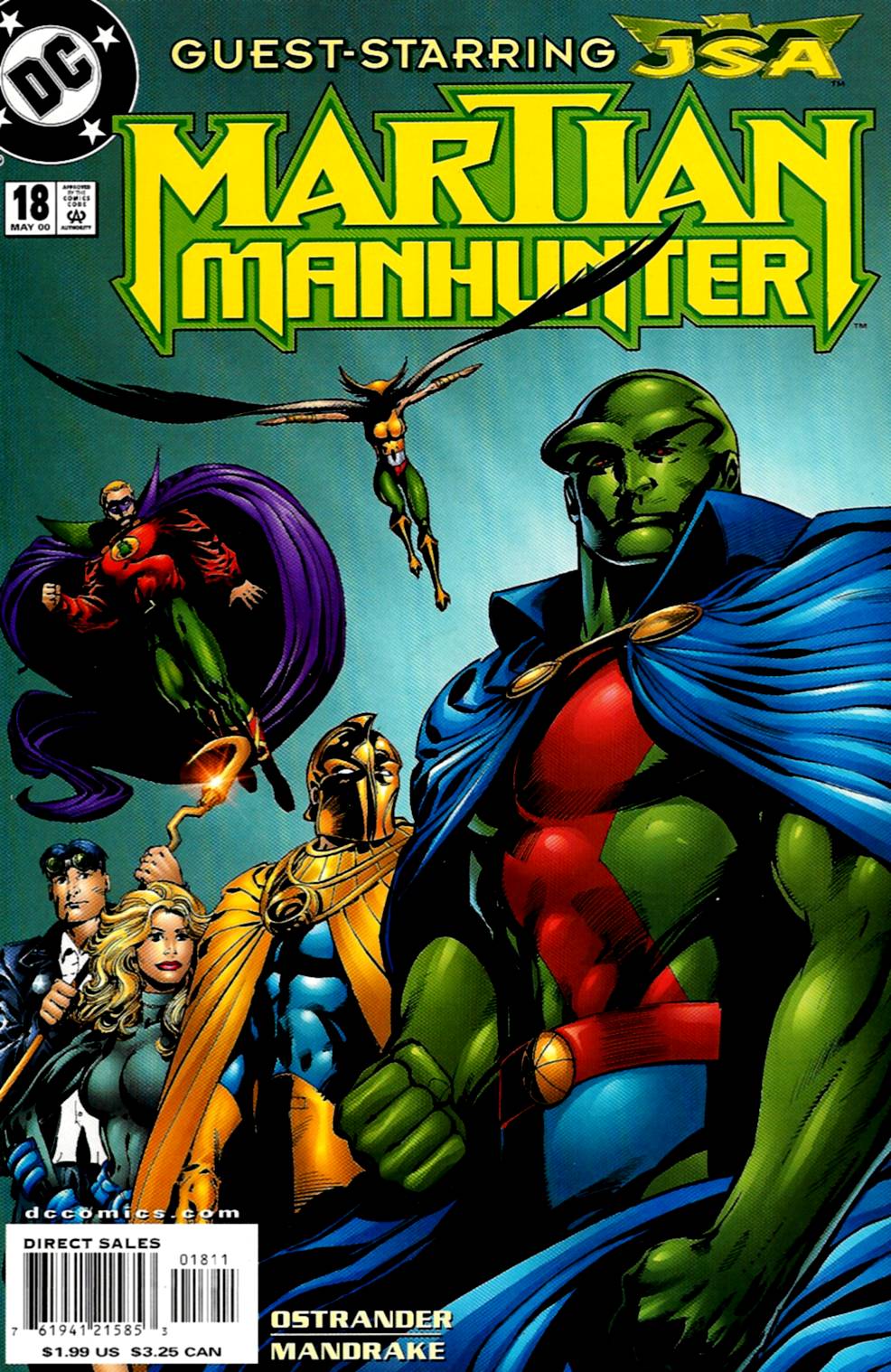 Read online Martian Manhunter (1998) comic -  Issue #18 - 1