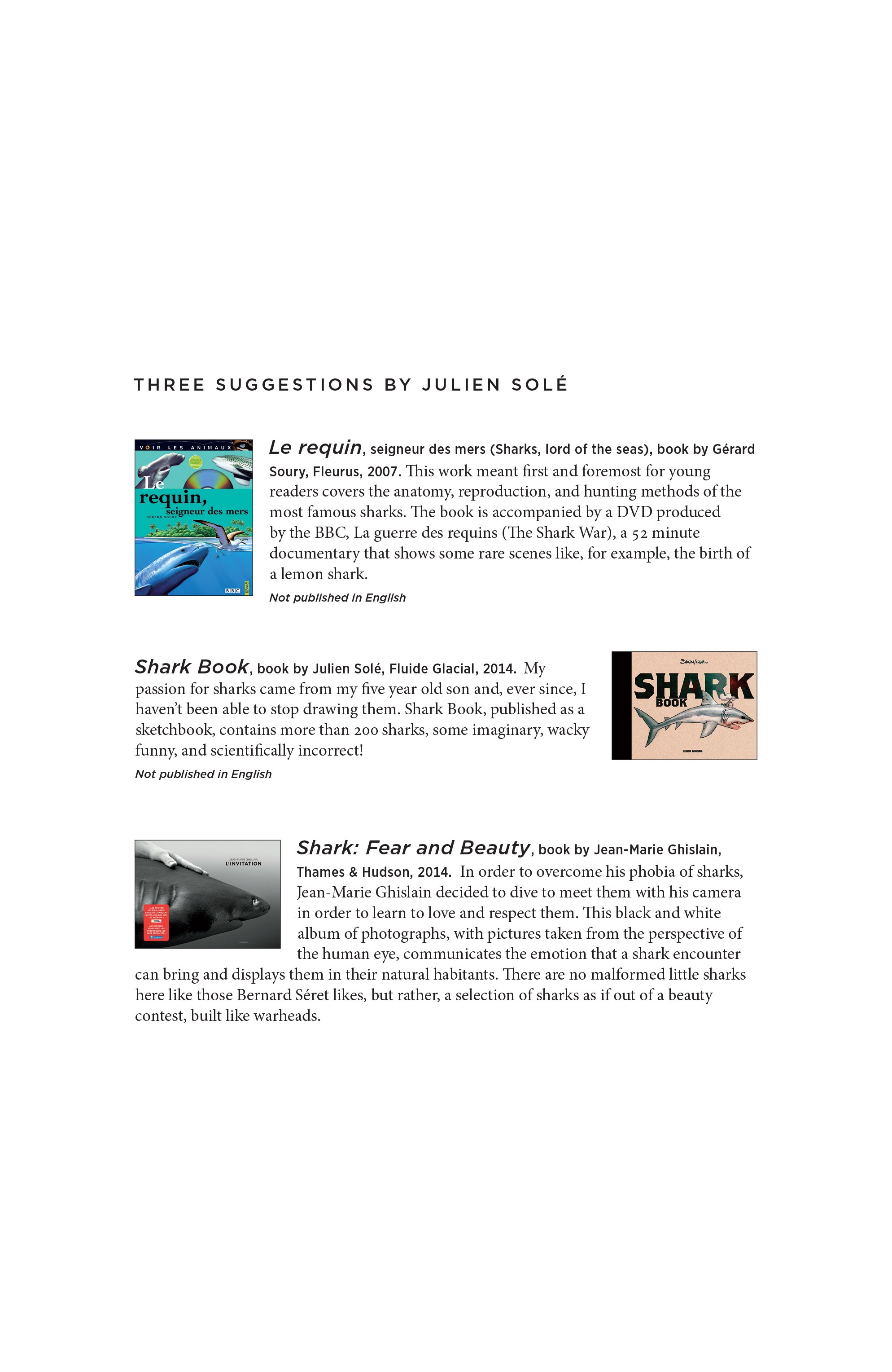 Read online Little Book of Knowledge: Sharks comic -  Issue # TPB - 84