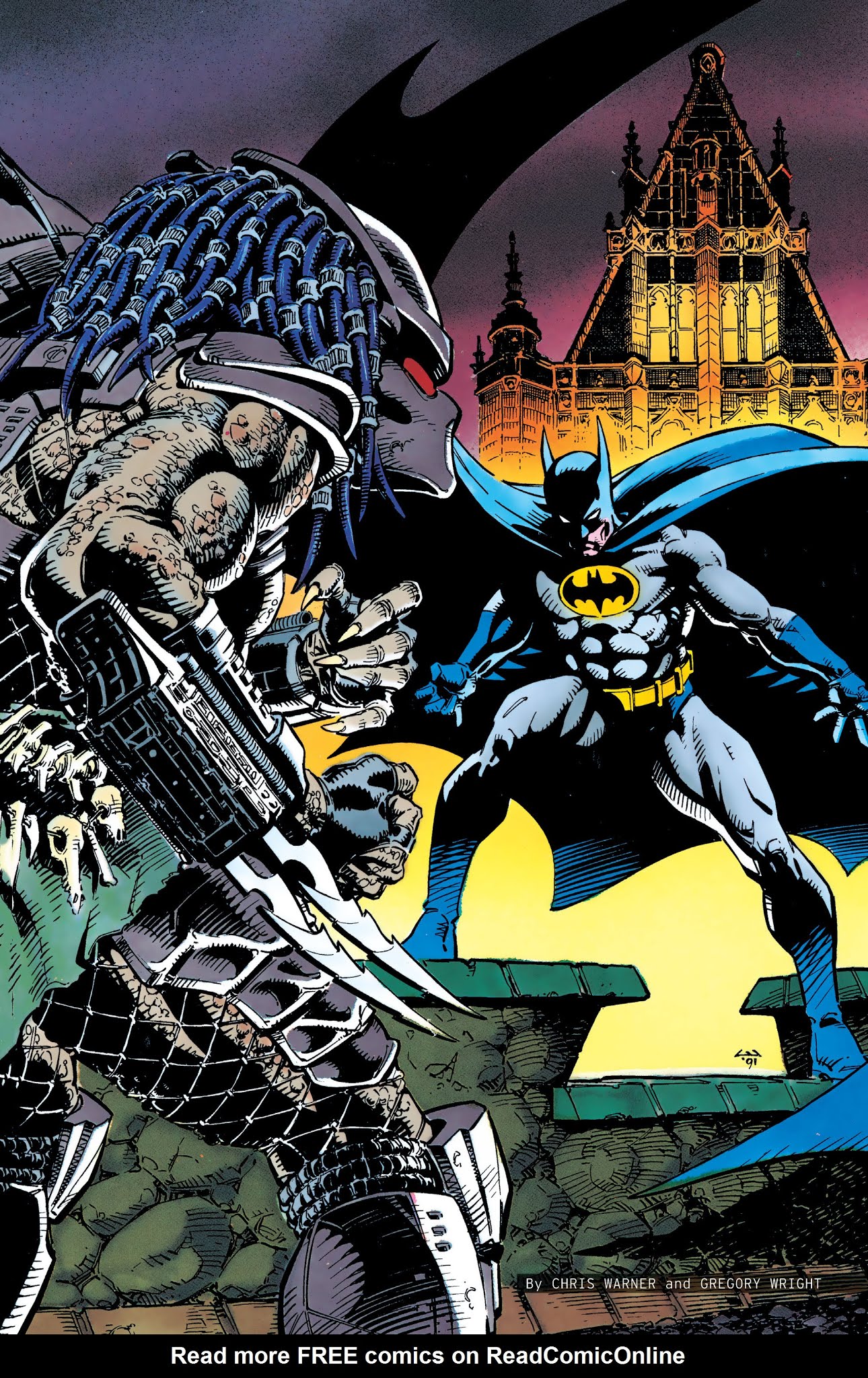 Read online DC Comics/Dark Horse Comics: Batman vs. Predator comic -  Issue # TPB (Part 4) - 91