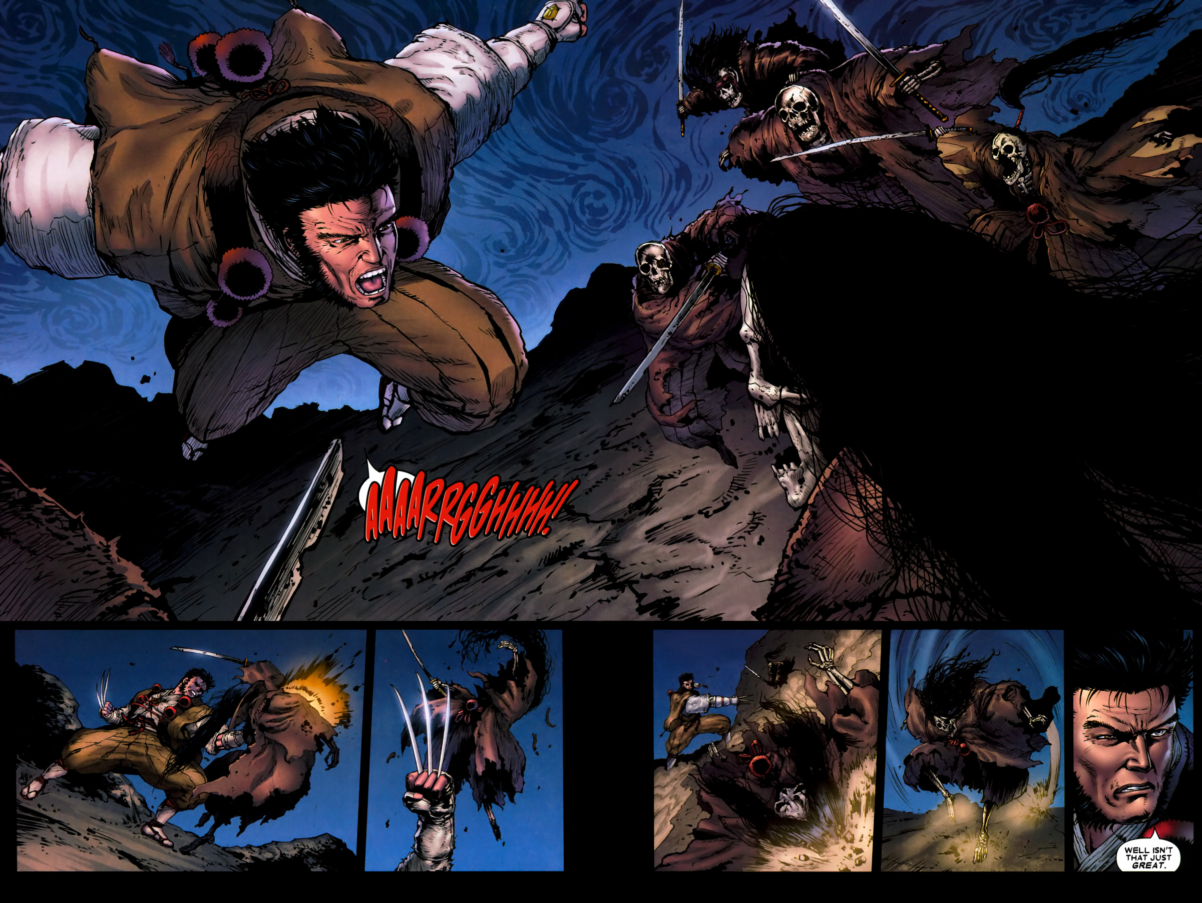 Read online Wolverine: Soultaker comic -  Issue #4 - 6