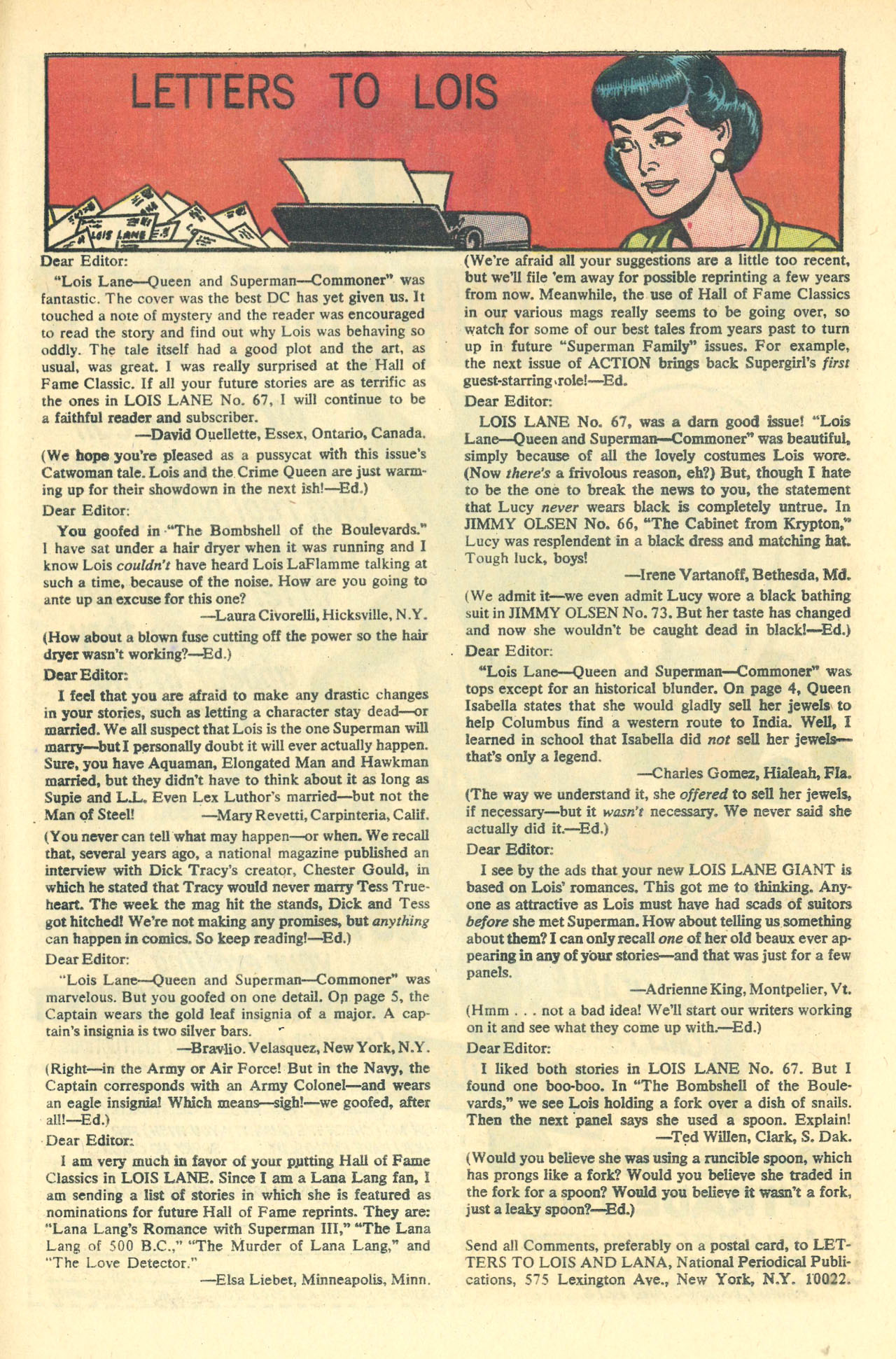 Read online Superman's Girl Friend, Lois Lane comic -  Issue #70 - 33