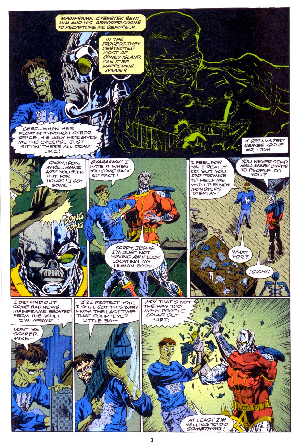 Read online Deathlok (1991) comic -  Issue #8 - 4