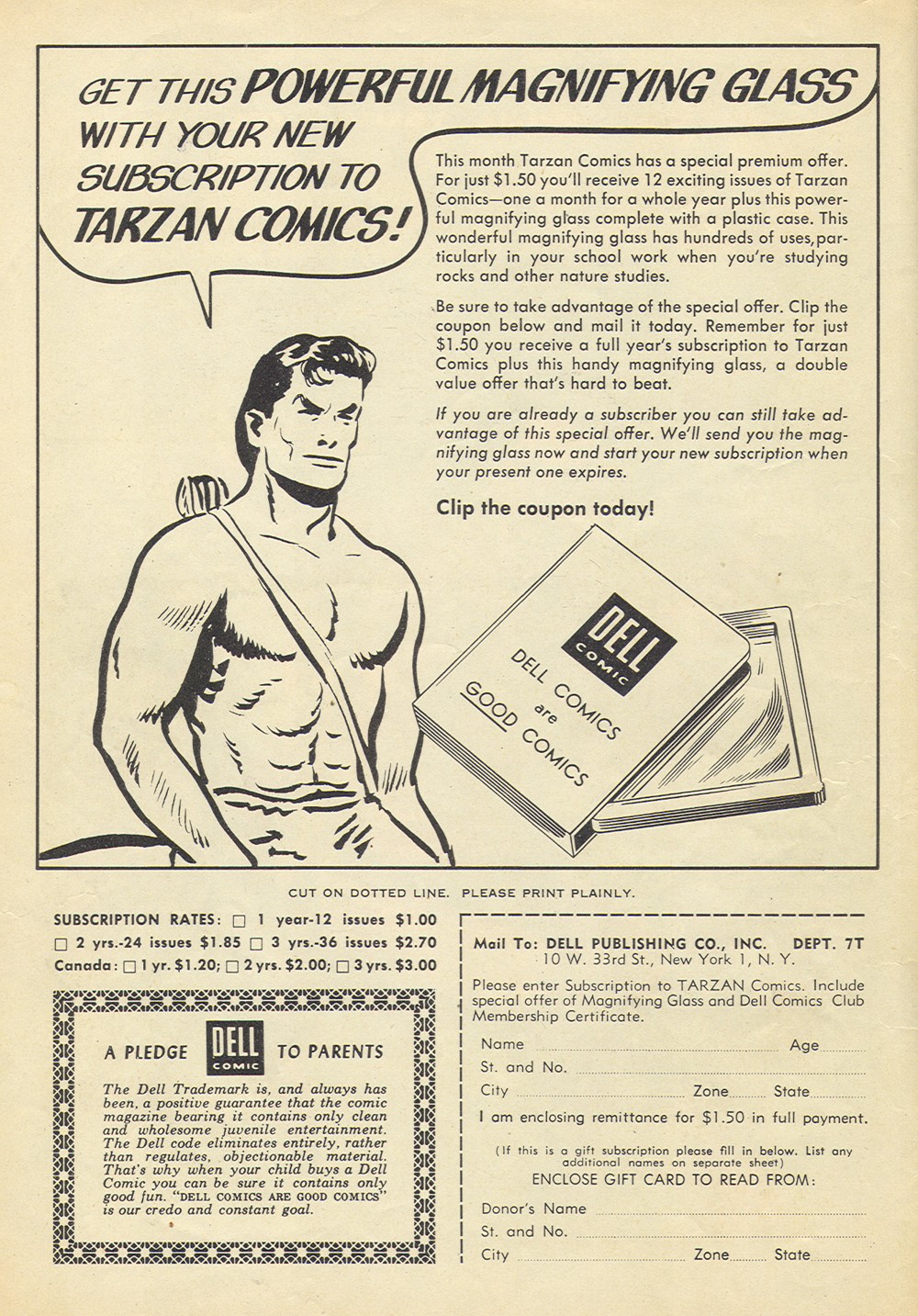 Read online Tarzan (1948) comic -  Issue #70 - 2