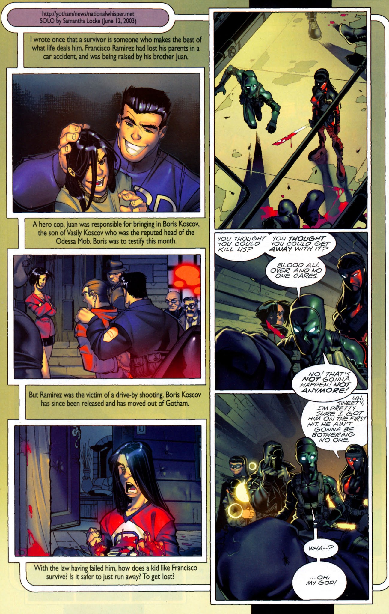 Read online Batman: Orphans comic -  Issue #1 - 37