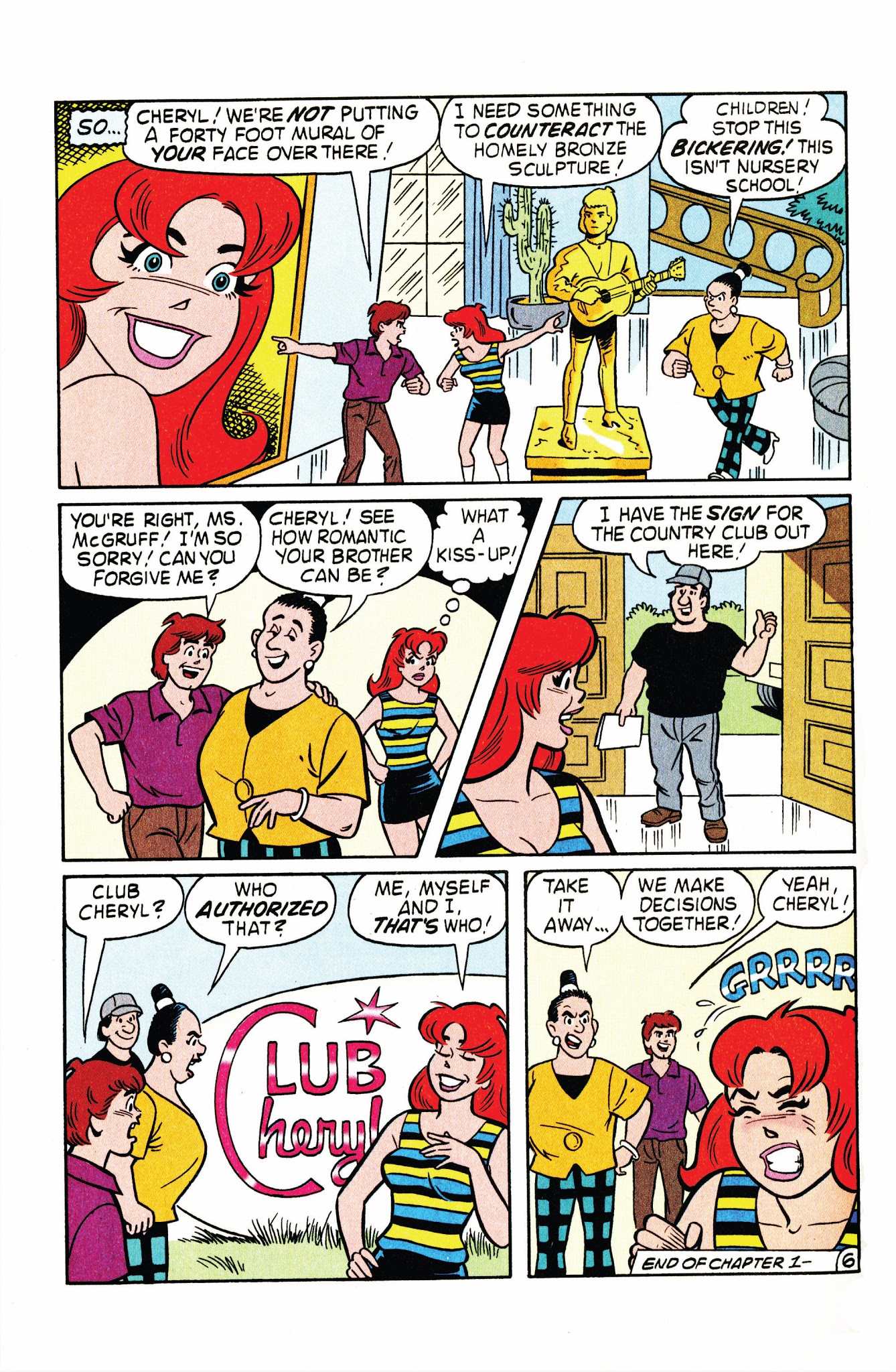 Read online Cheryl Blossom comic -  Issue #1 - 7