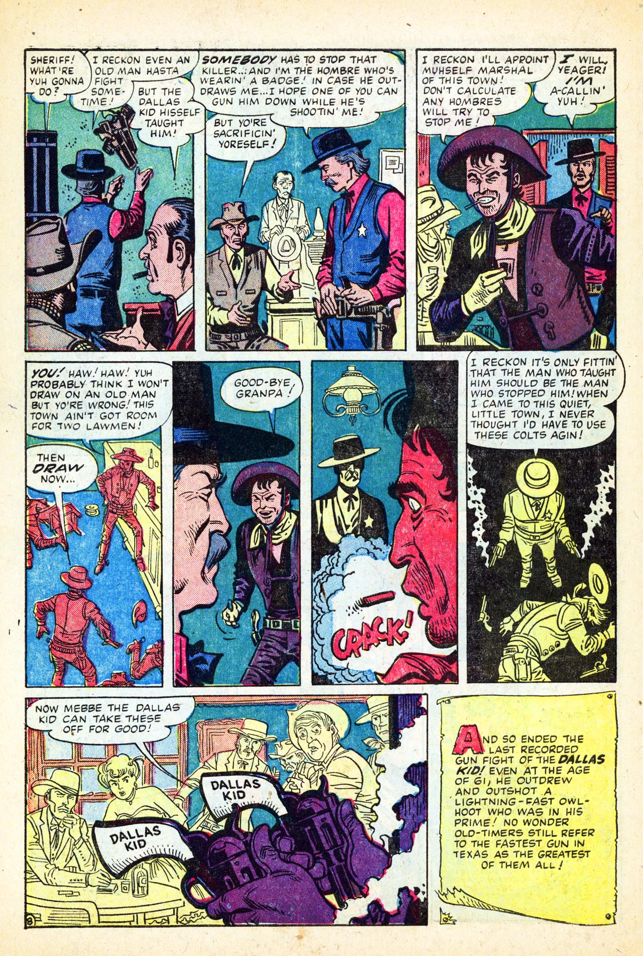 Read online Six-Gun Western comic -  Issue #1 - 10