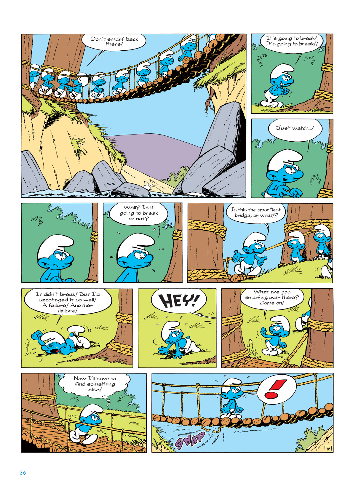Read online The Smurfs comic -  Issue #5 - 36