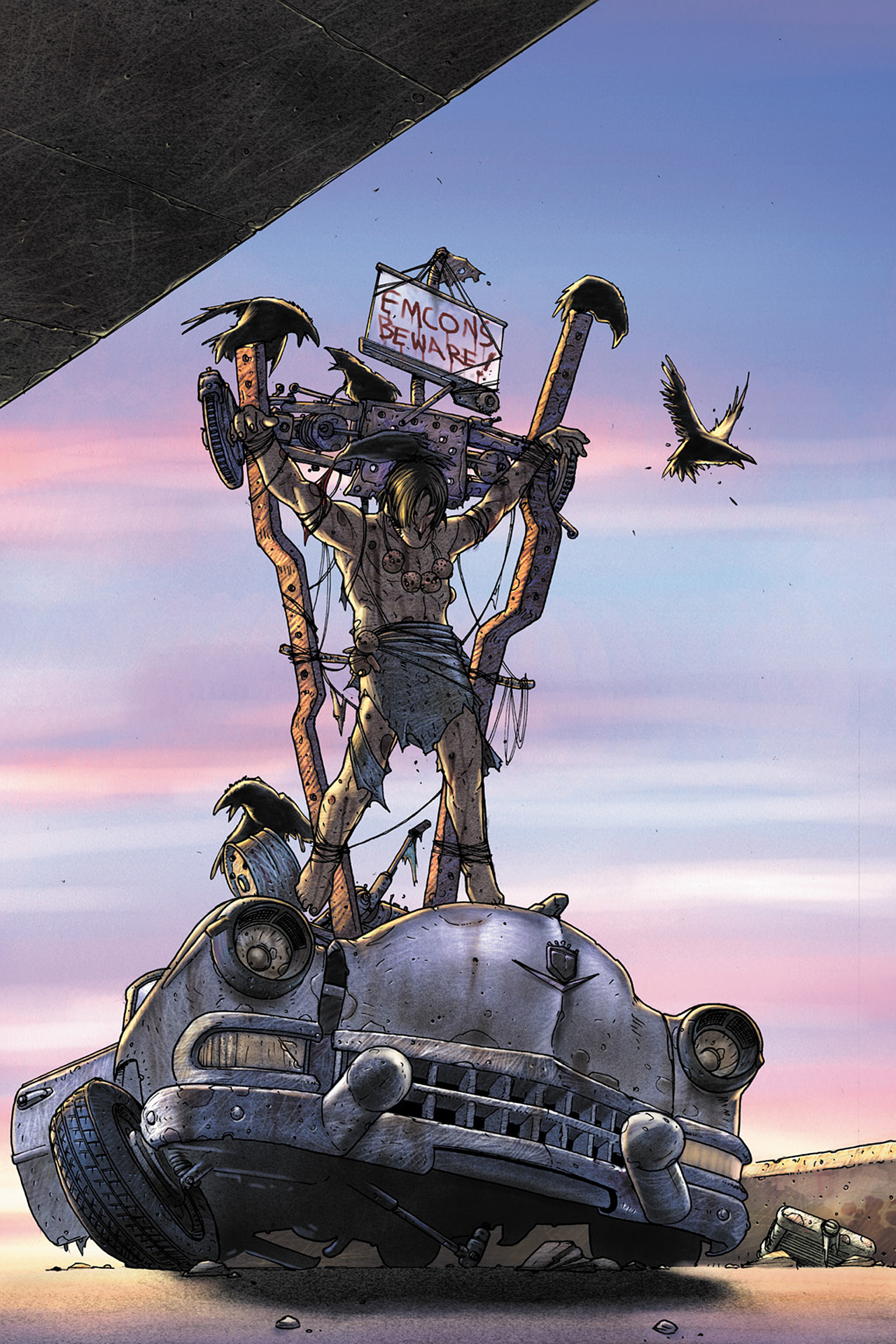 Read online Lone Wolf 2100 comic -  Issue # TPB 1 - 45