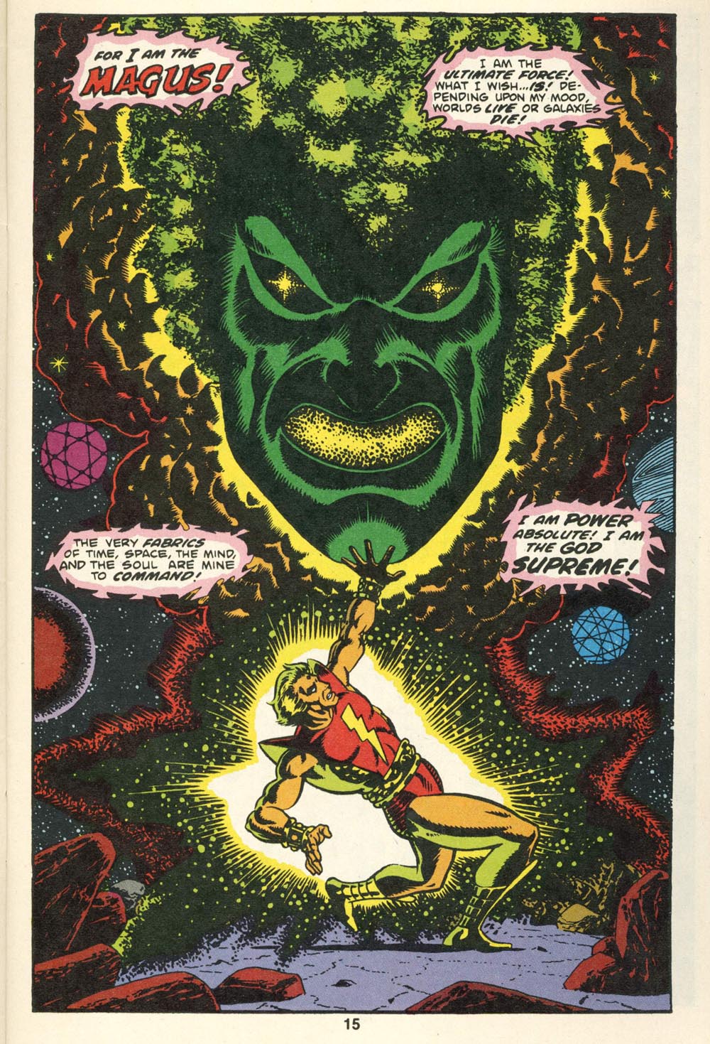 Read online Warlock (1982) comic -  Issue #1 - 17