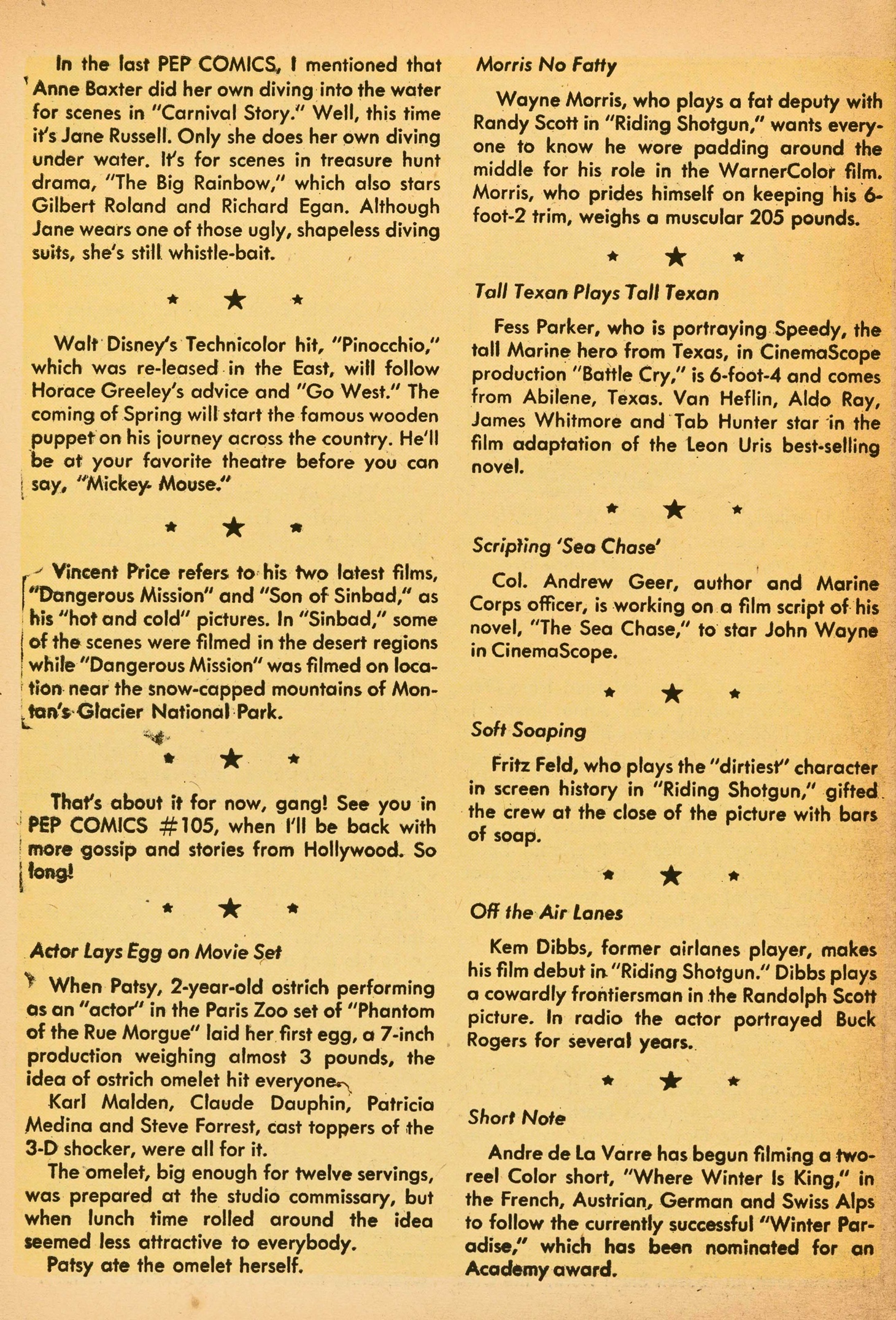 Read online Pep Comics comic -  Issue #104 - 28