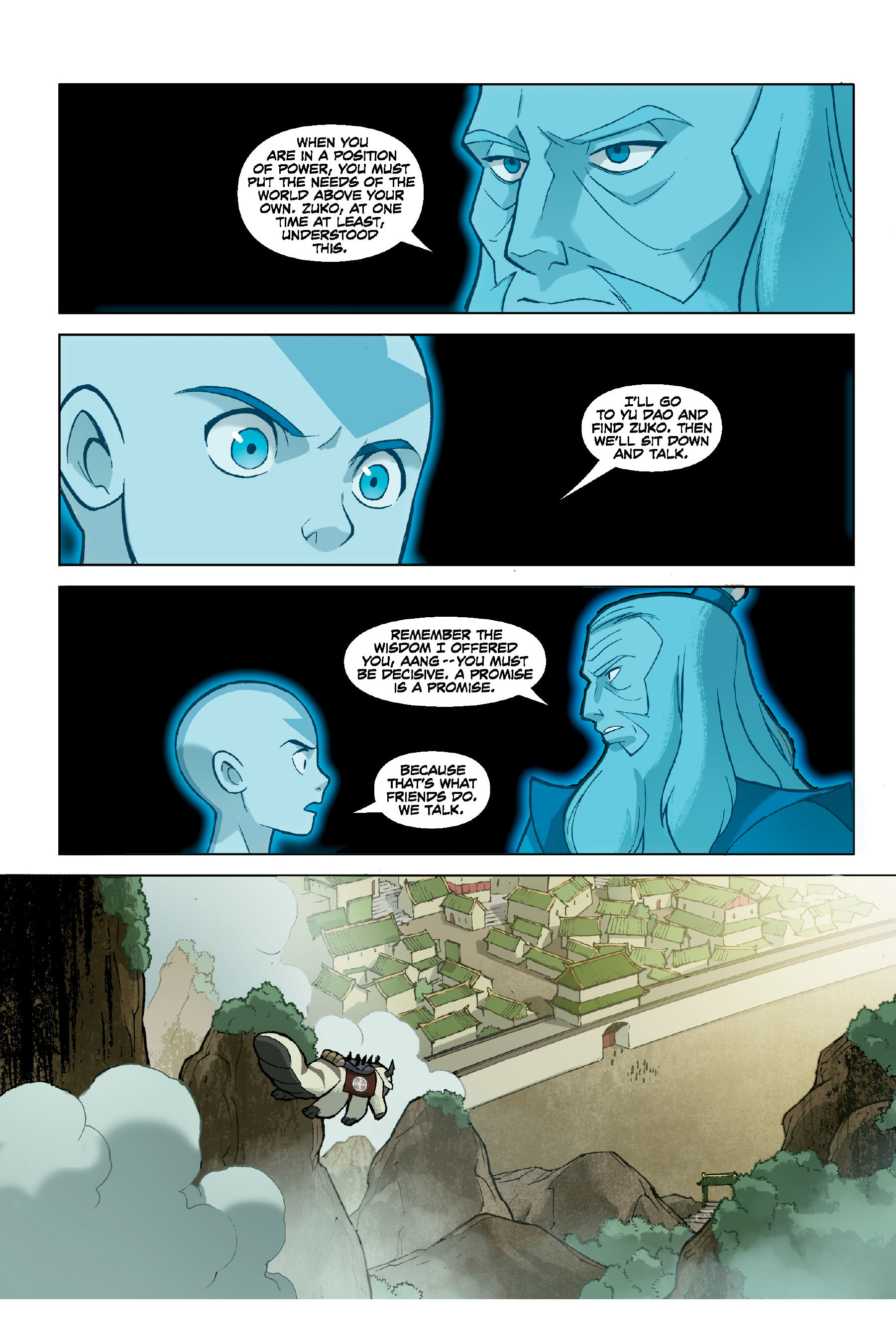 Read online Nickelodeon Avatar: The Last Airbender - The Promise comic -  Issue # _TPB Omnibus (Part 1) - 38