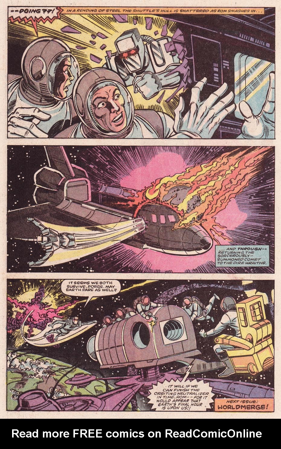 Read online ROM (1979) comic -  Issue #63 - 23