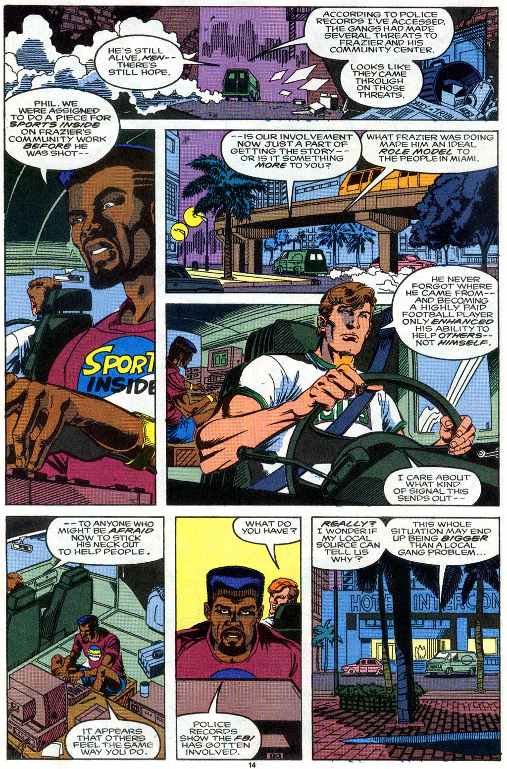 Read online NFL SuperPro comic -  Issue #2 - 12