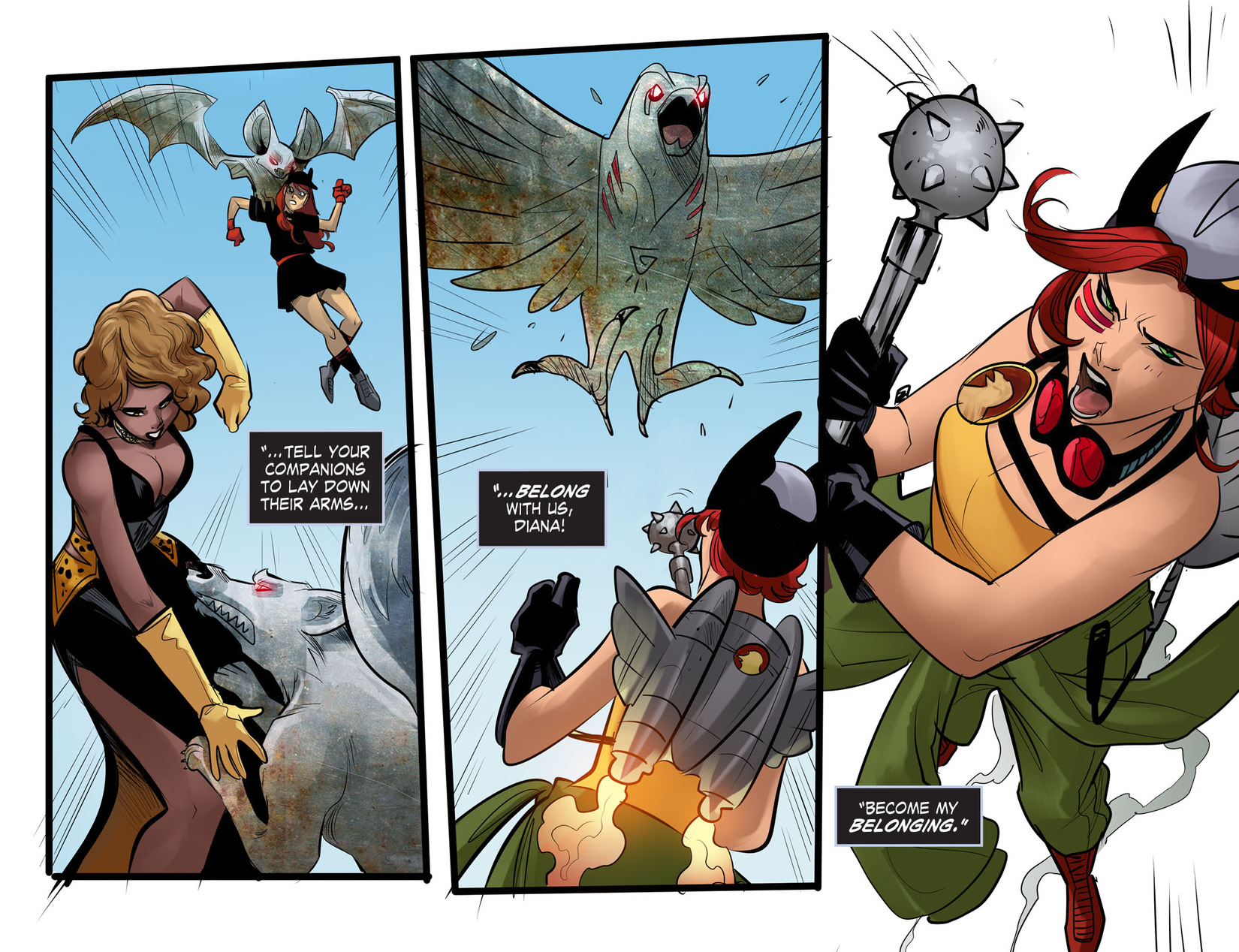 Read online DC Comics: Bombshells comic -  Issue #69 - 4
