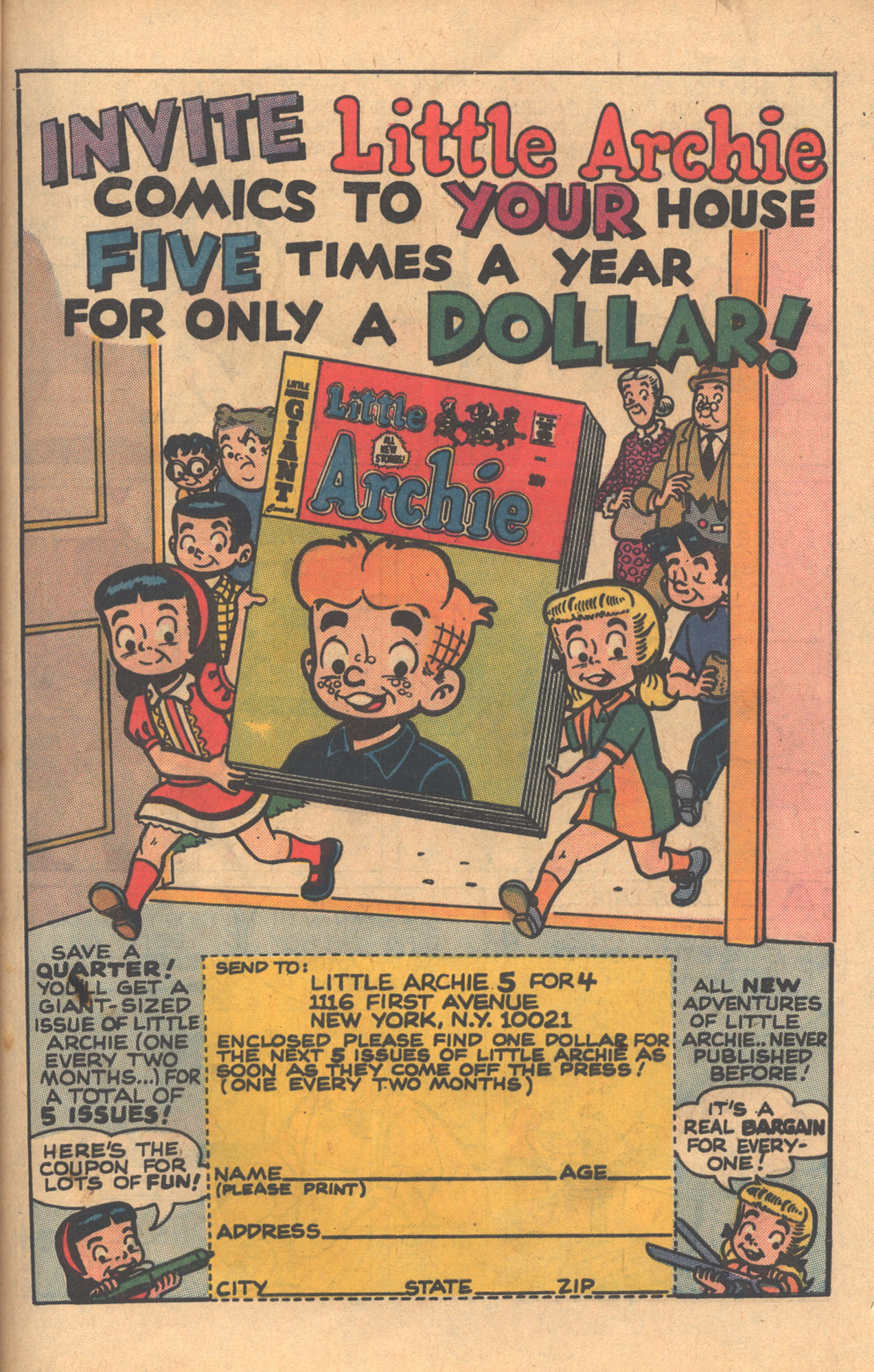 Read online The Adventures of Little Archie comic -  Issue #63 - 31