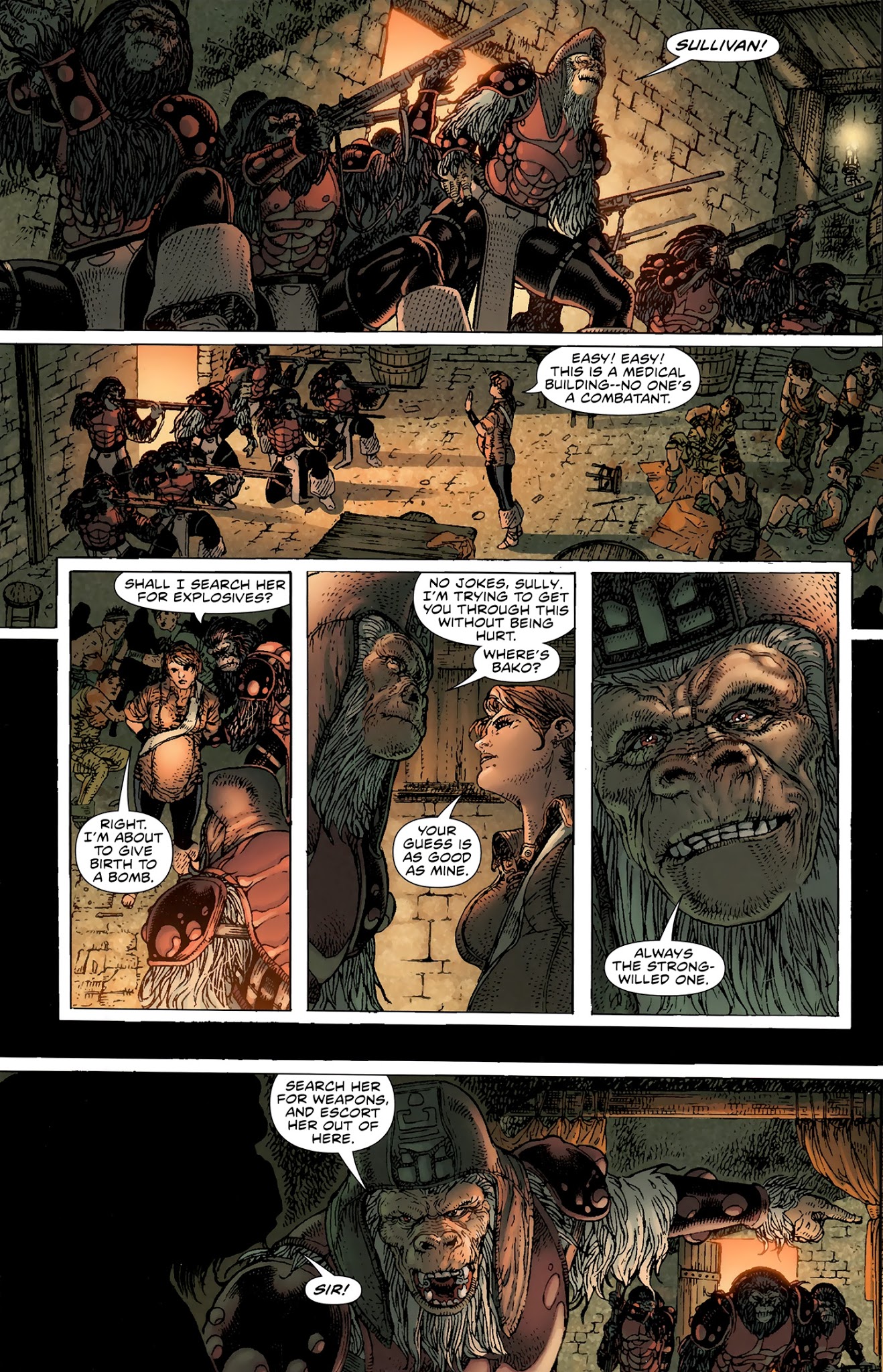 Read online Planet of the Apes (2011) comic -  Issue #8 - 21