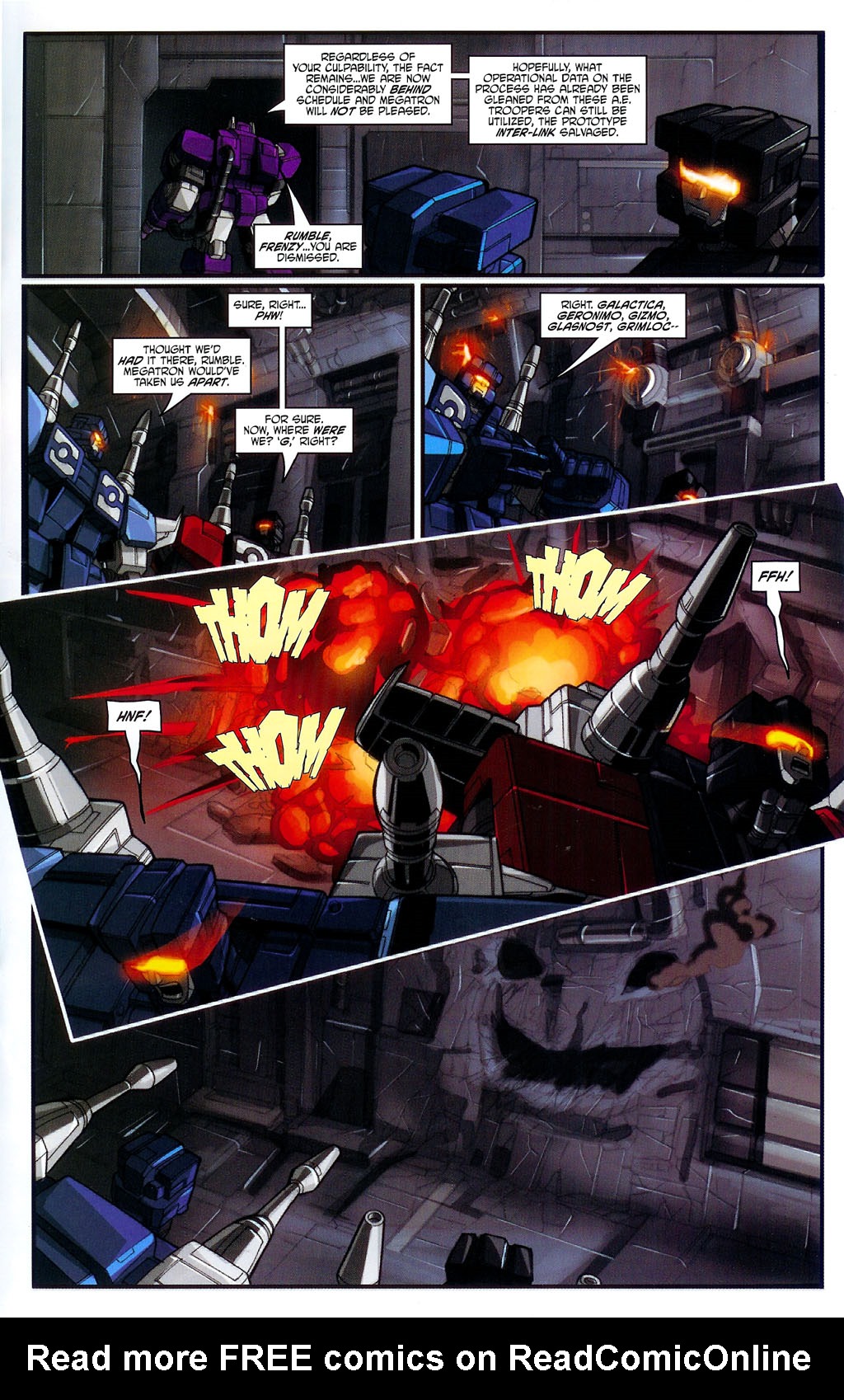 Read online Transformers War Within: "The Age of Wrath" comic -  Issue #3 - 13