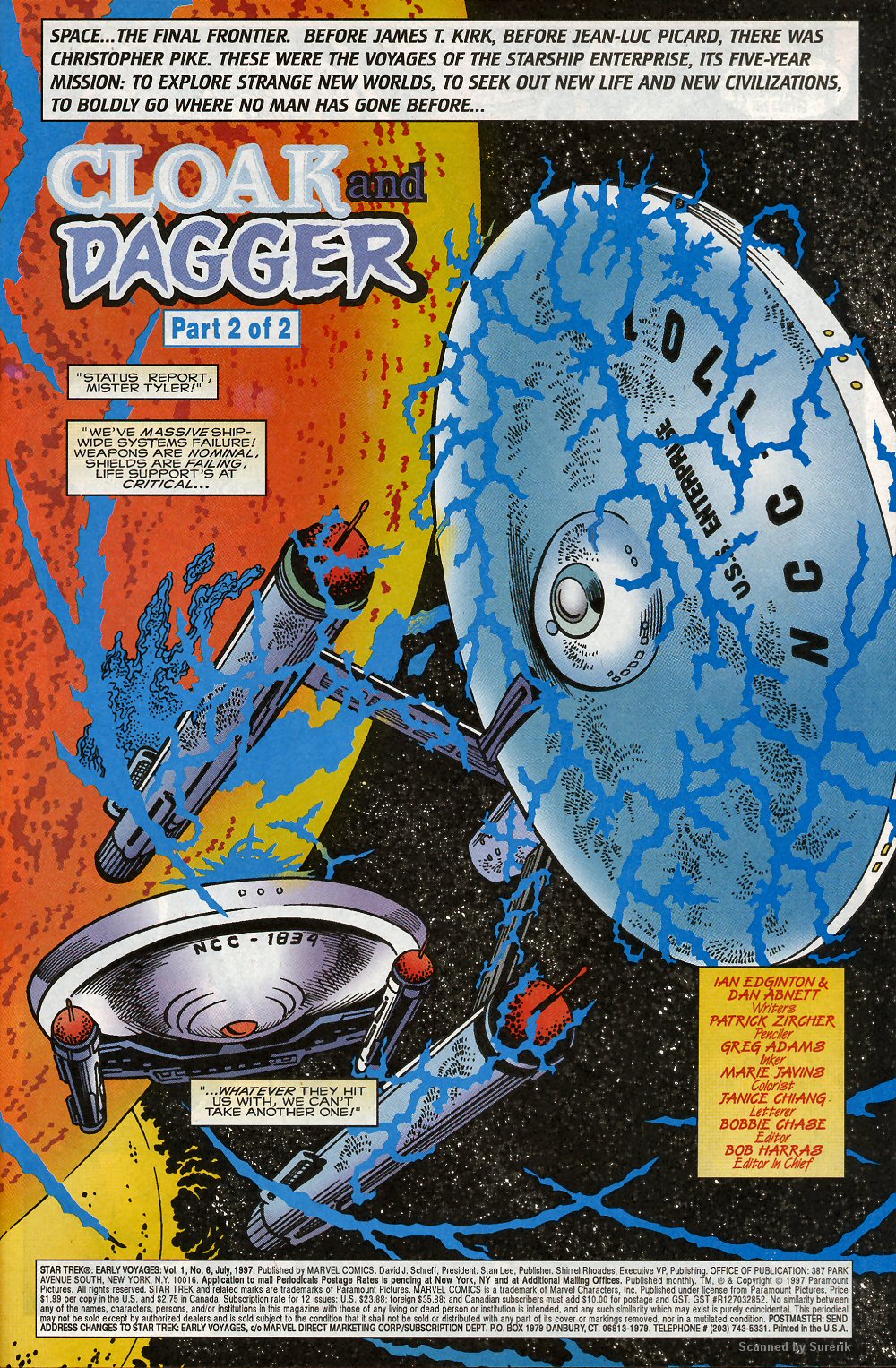 Read online Star Trek: Early Voyages comic -  Issue #6 - 3