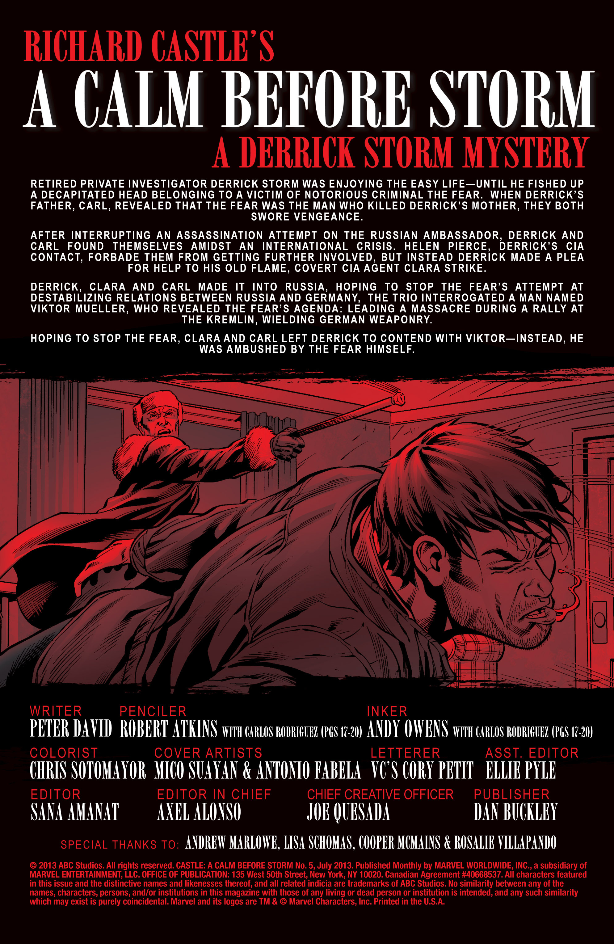 Read online Castle: A Calm Before Storm comic -  Issue # _TPB - 96