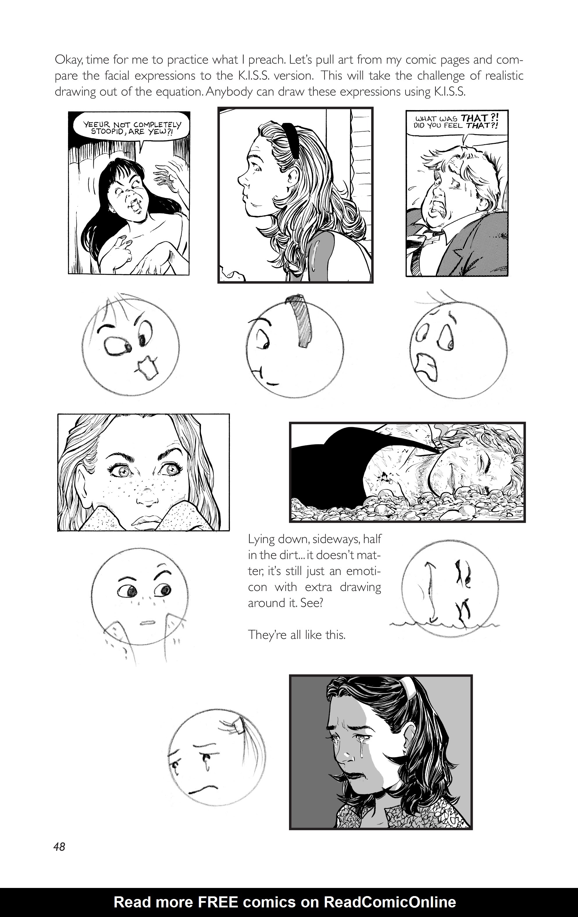 Read online Terry Moore's How to Draw... comic -  Issue # _Expanded Edition (Part 1) - 51