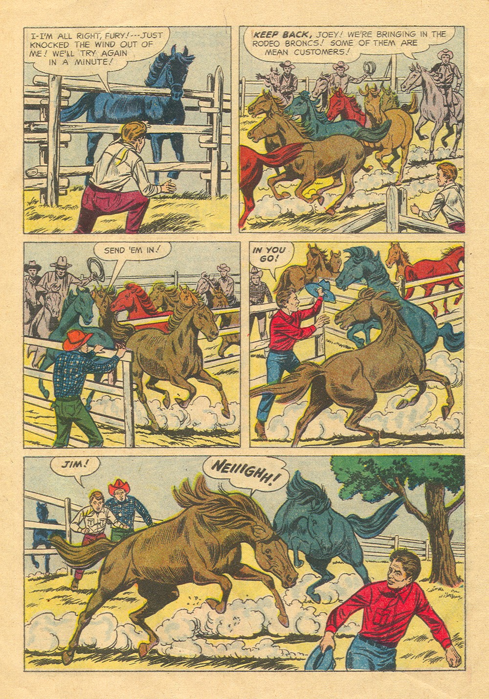 Read online Four Color Comics comic -  Issue #885 - 6