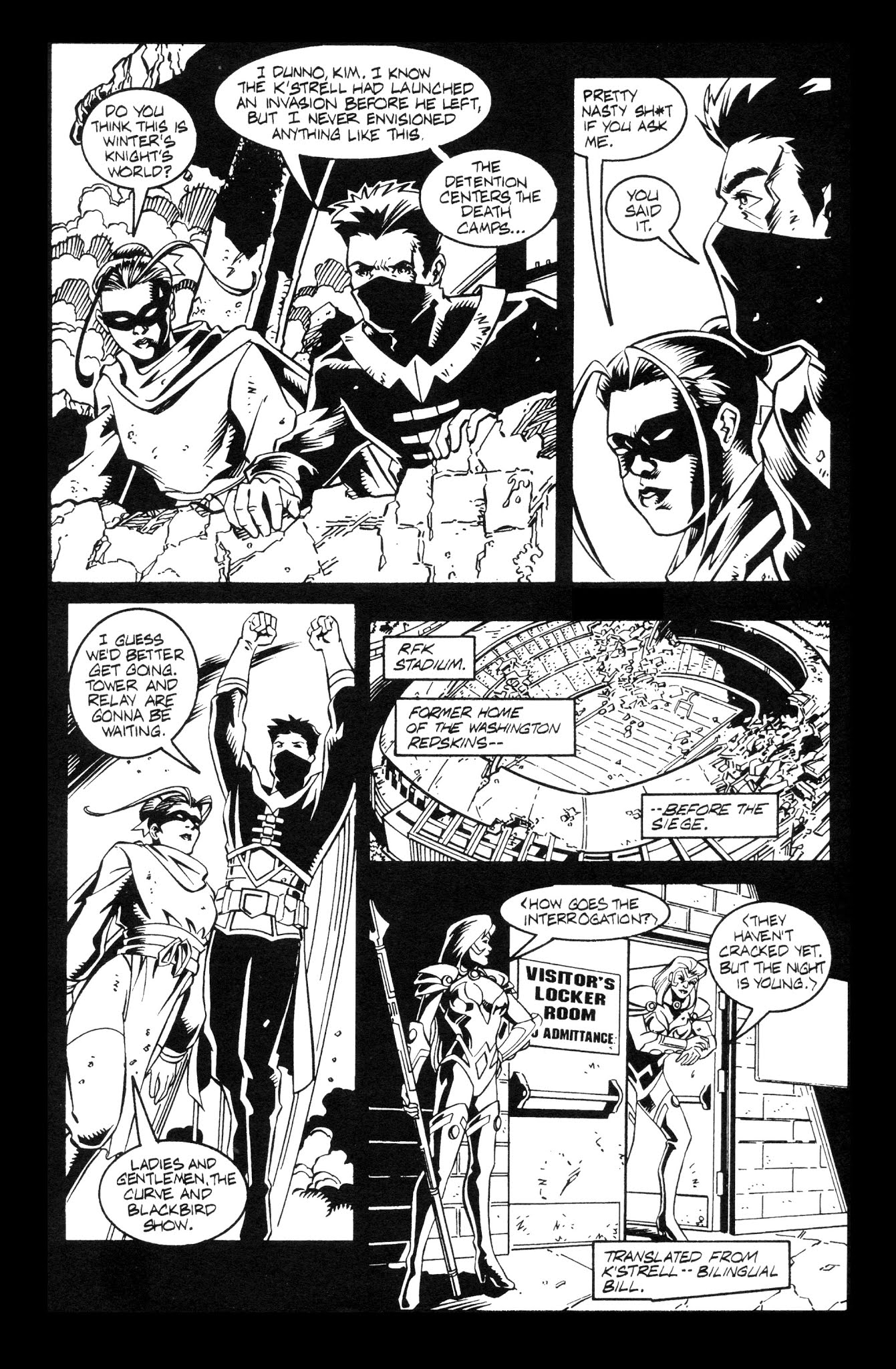 Read online Force Seven comic -  Issue #6 - 7