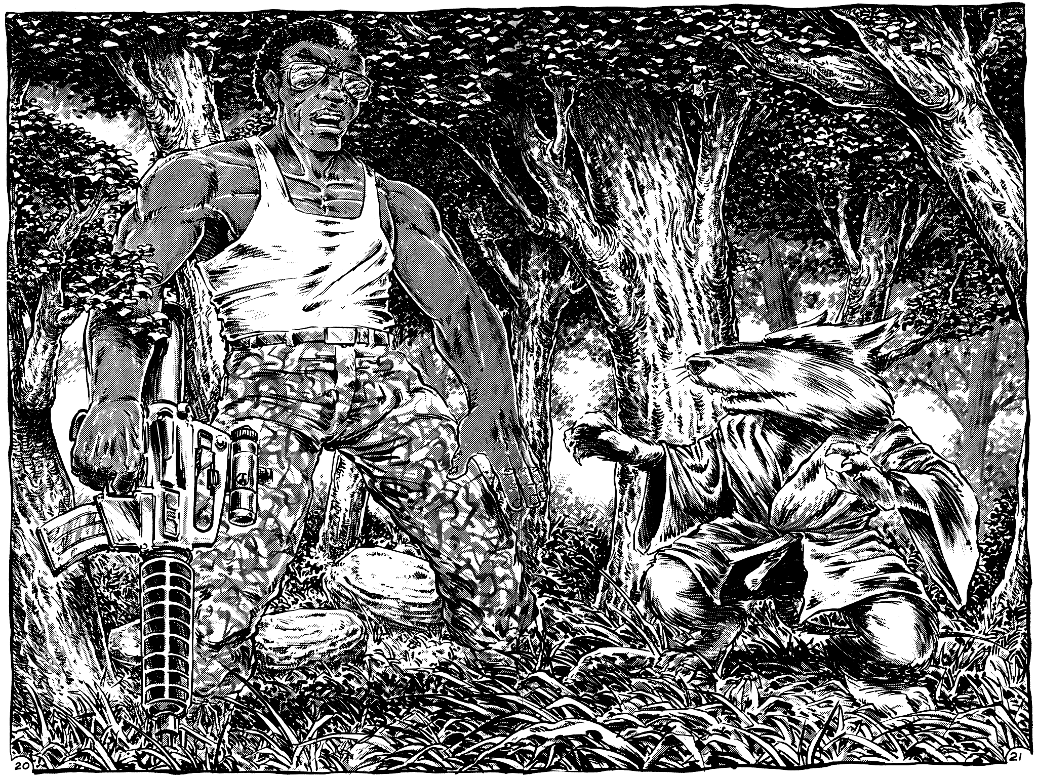 Read online Teenage Mutant Ninja Turtles (1984) comic -  Issue #12 - 21