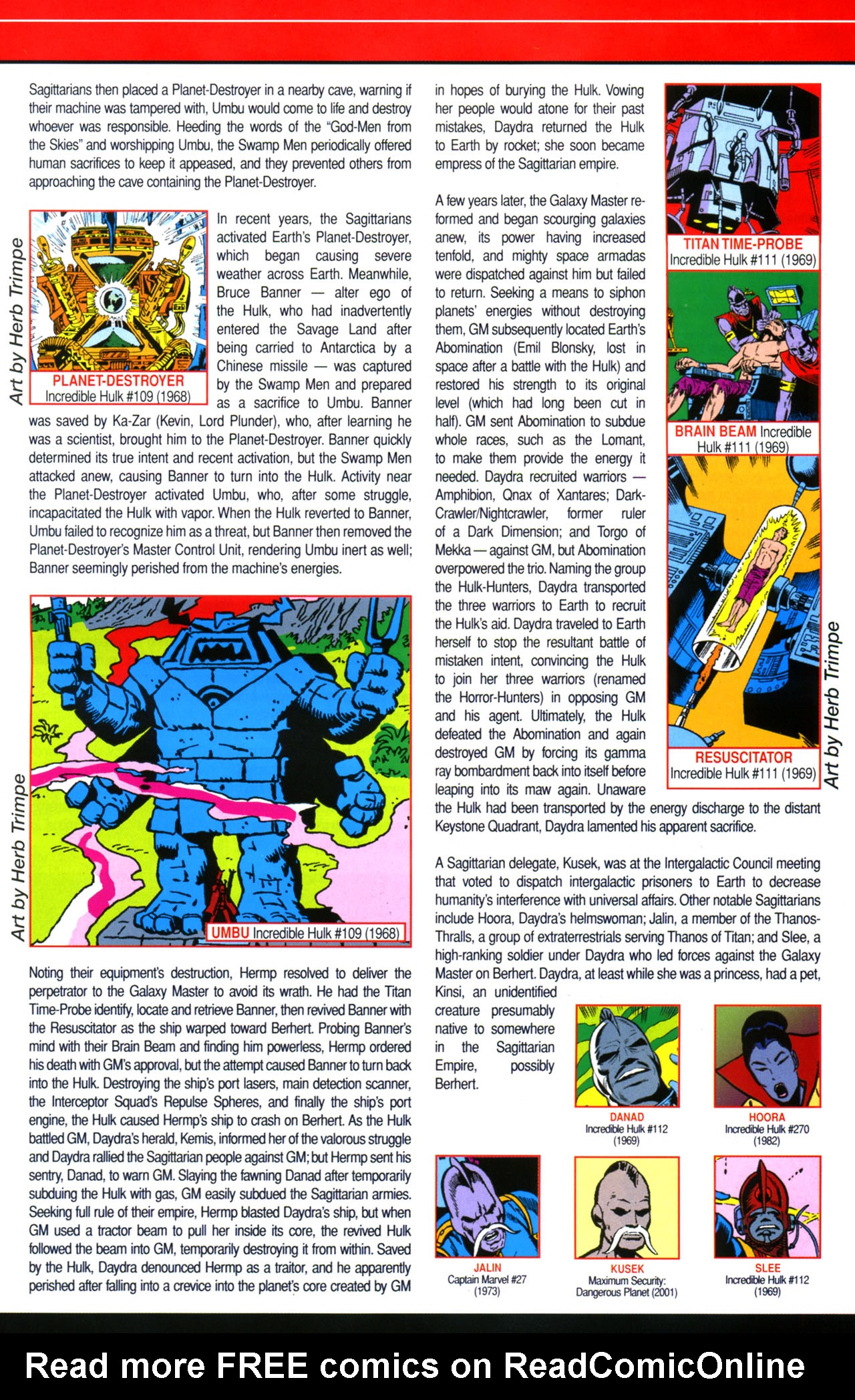 Read online Official Handbook of the Marvel Universe A To Z Update comic -  Issue #5 - 55