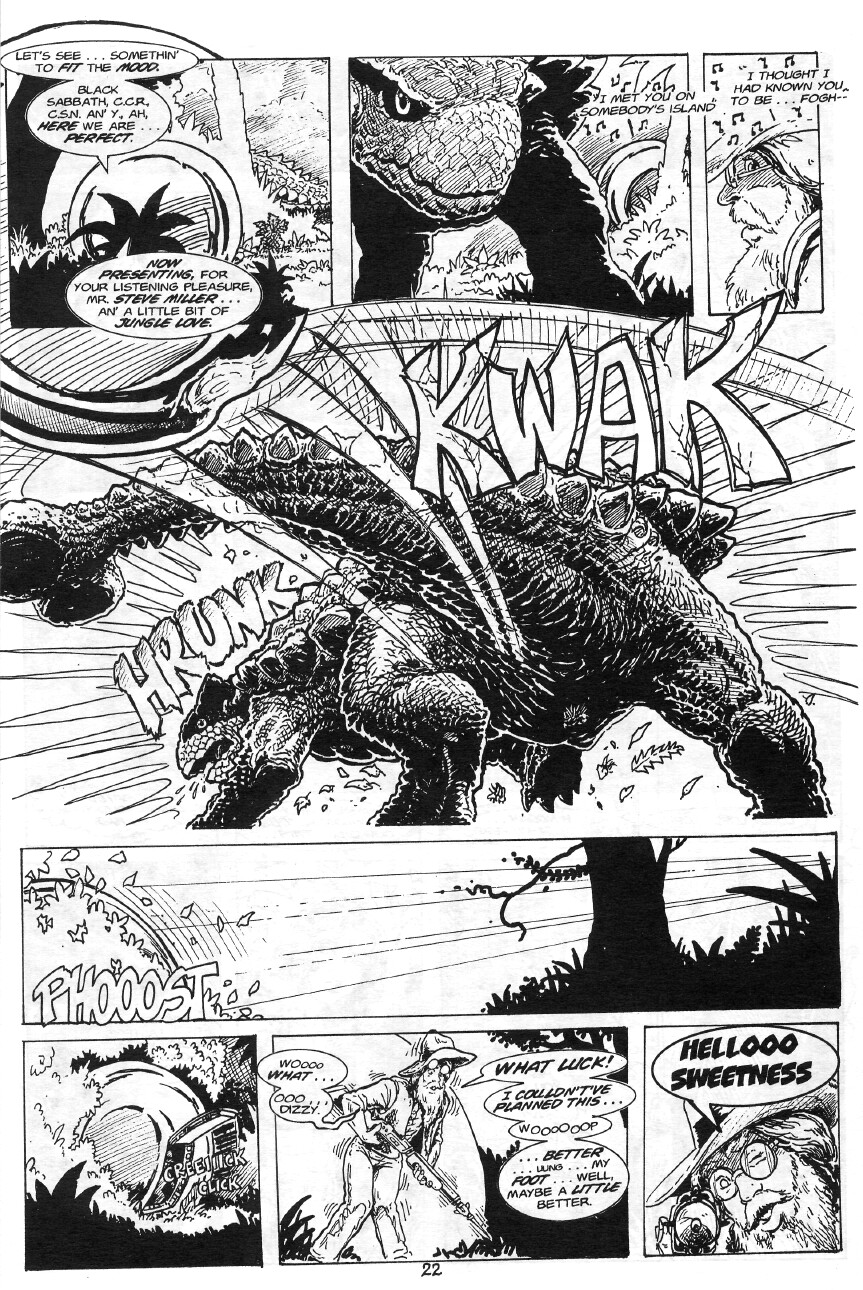 Read online Cavewoman: Rain comic -  Issue #7 - 24