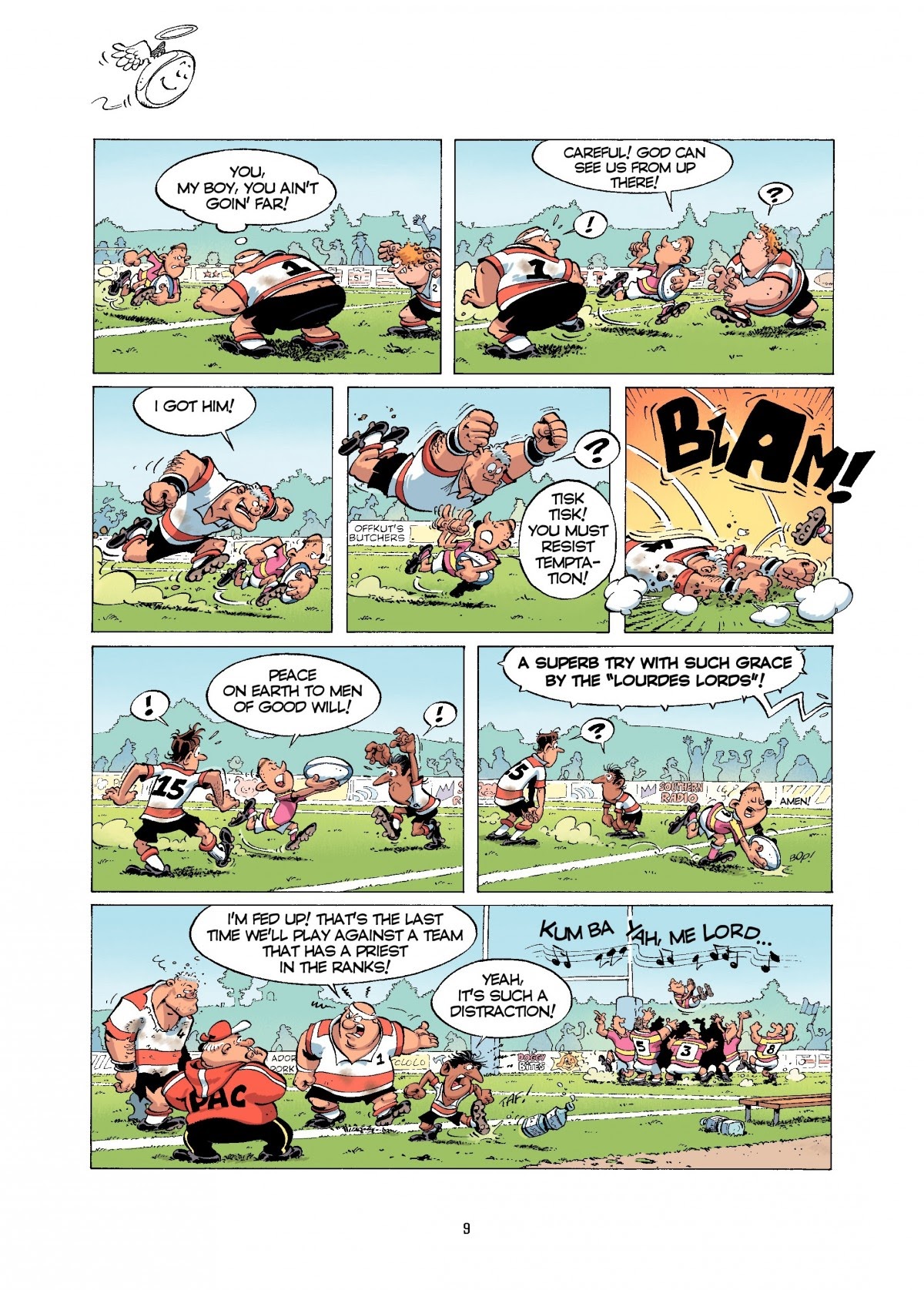 Read online The Rugger Boys comic -  Issue #1 - 9