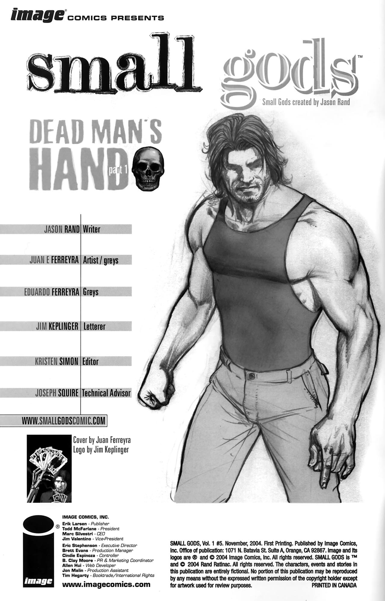 Read online Small Gods comic -  Issue #5 - 2