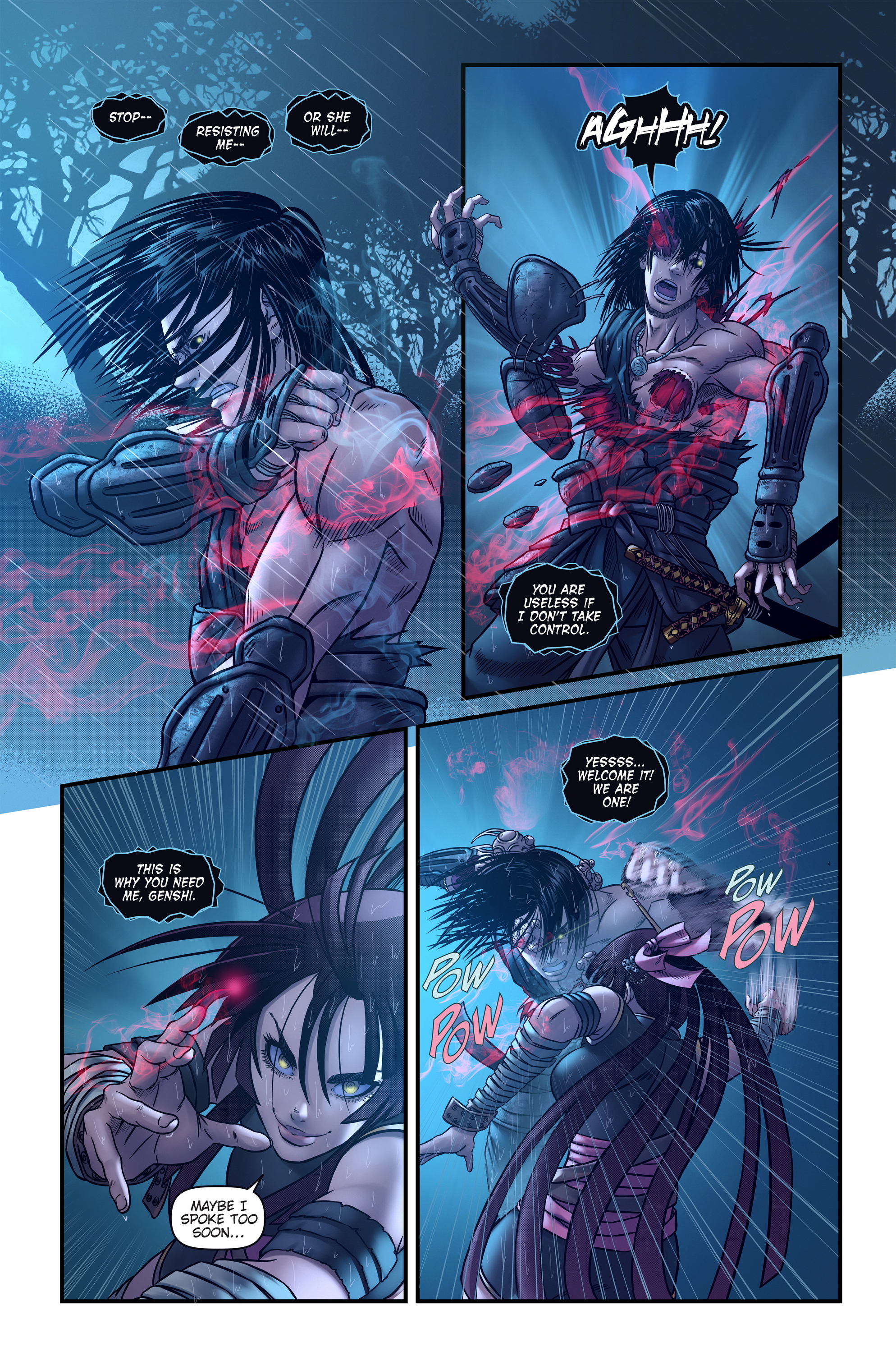 Read online Honor and Curse comic -  Issue #3 - 7