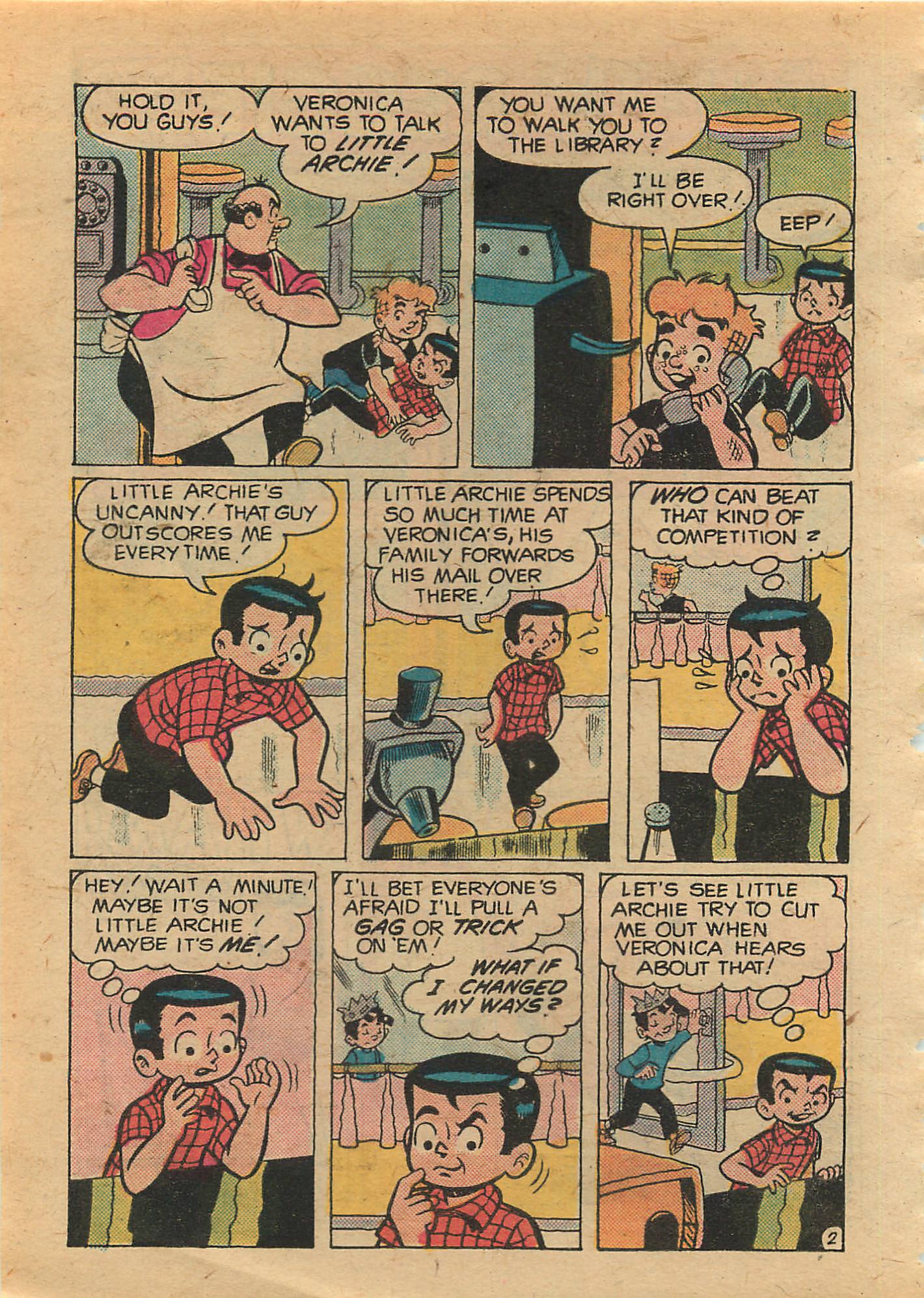 Read online Little Archie Comics Digest Magazine comic -  Issue #1 - 109