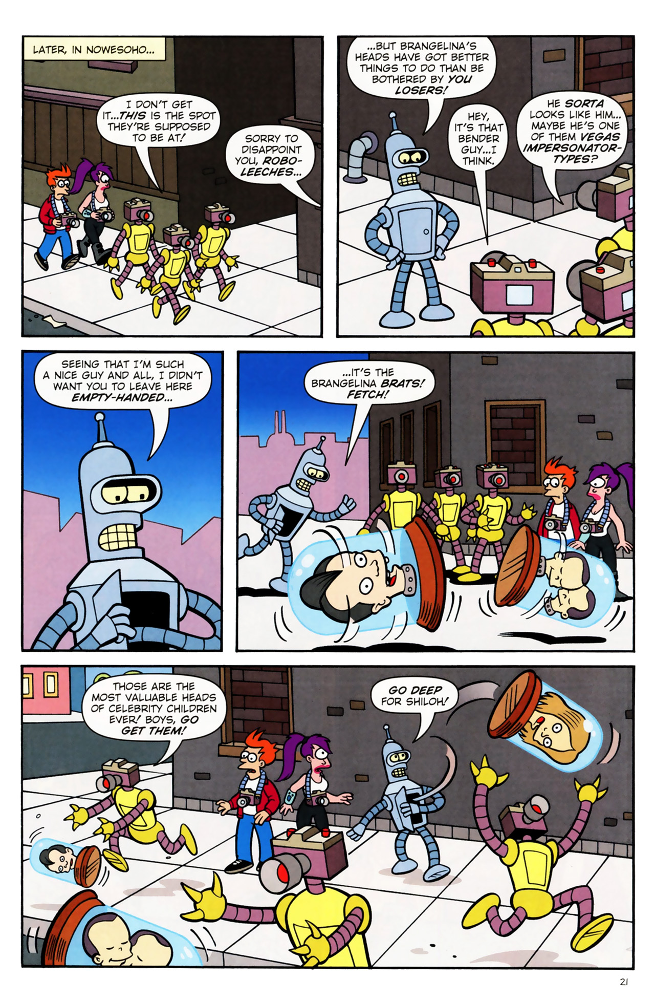 Read online Futurama Comics comic -  Issue #52 - 20
