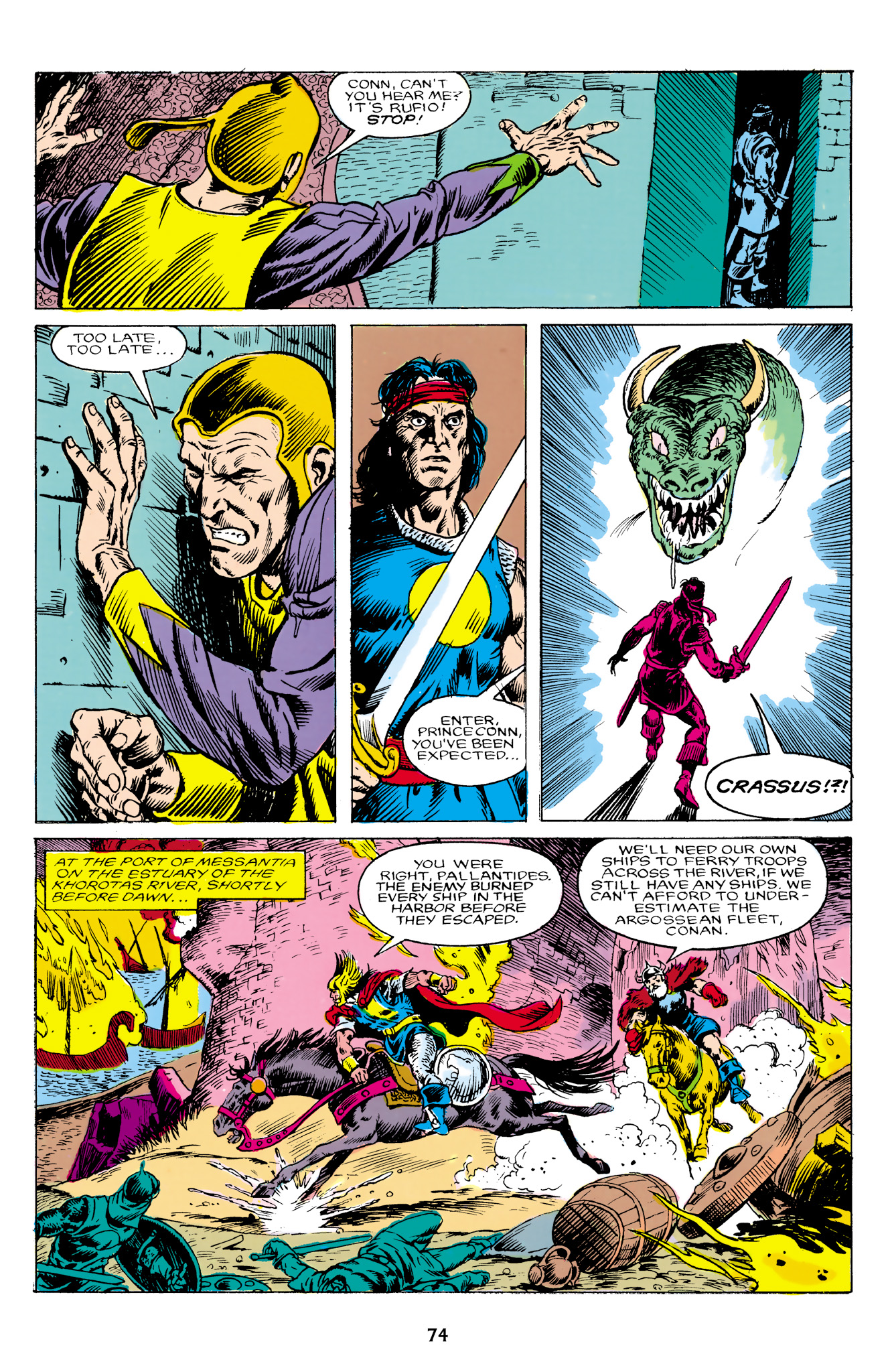 Read online The Chronicles of King Conan comic -  Issue # TPB 9 (Part 1) - 74