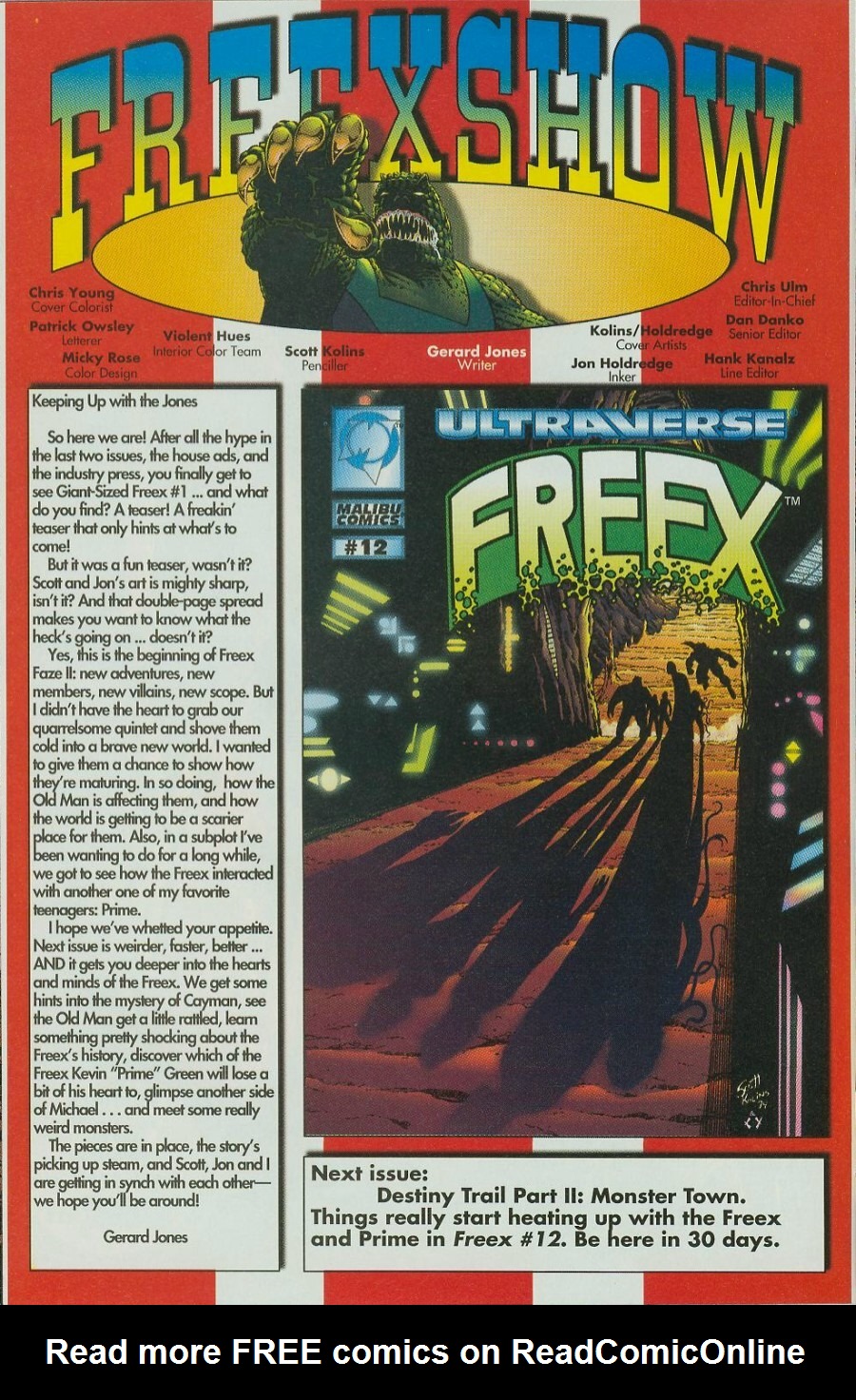 Read online Giant Size Freex comic -  Issue # Full - 27